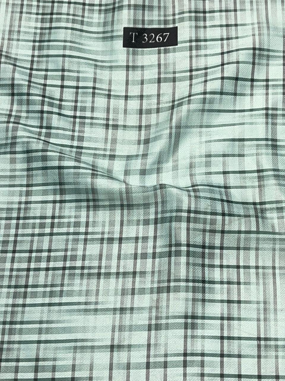 CHECKS PRINTS ON PASHMINA