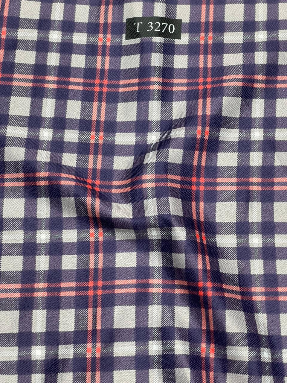 CHECKS PRINTS ON PASHMINA