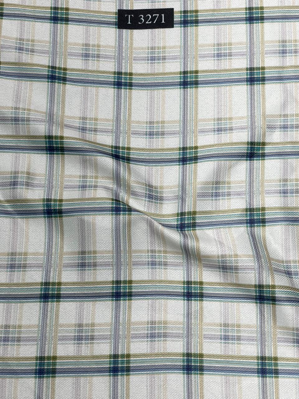 CHECKS PRINTS ON PASHMINA