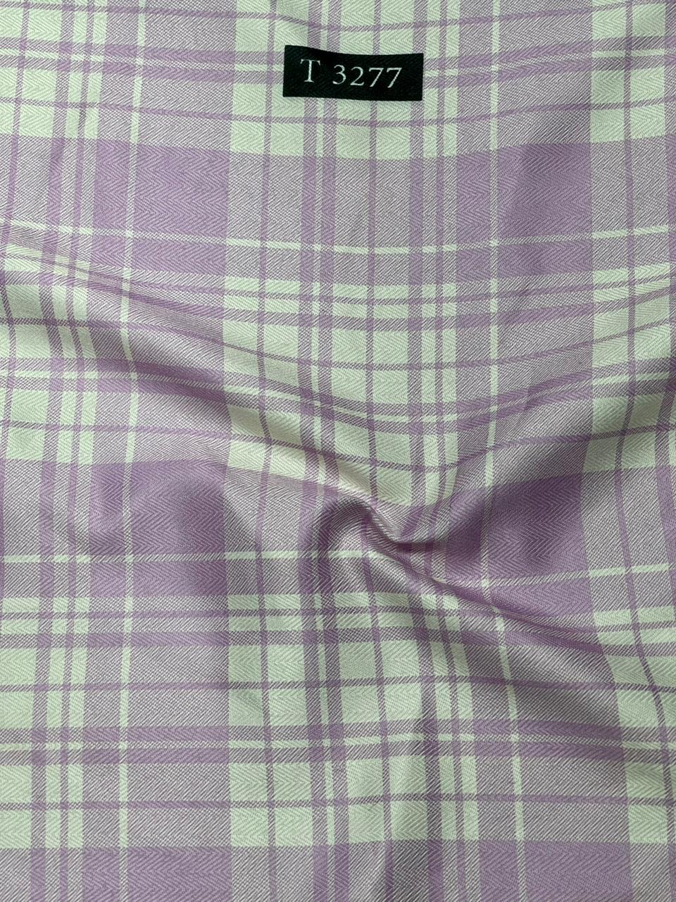 CHECKS PRINTS ON PASHMINA