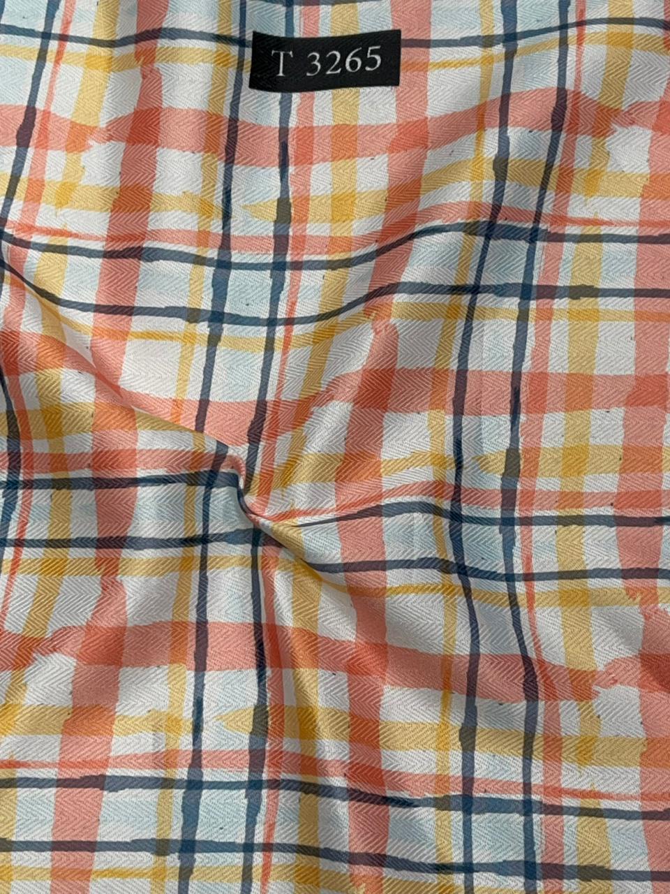 CHECKS PRINTS ON PASHMINA