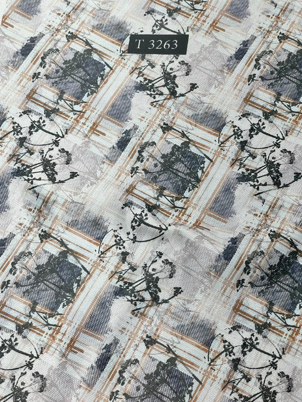 CHECKS PRINTS ON PASHMINA