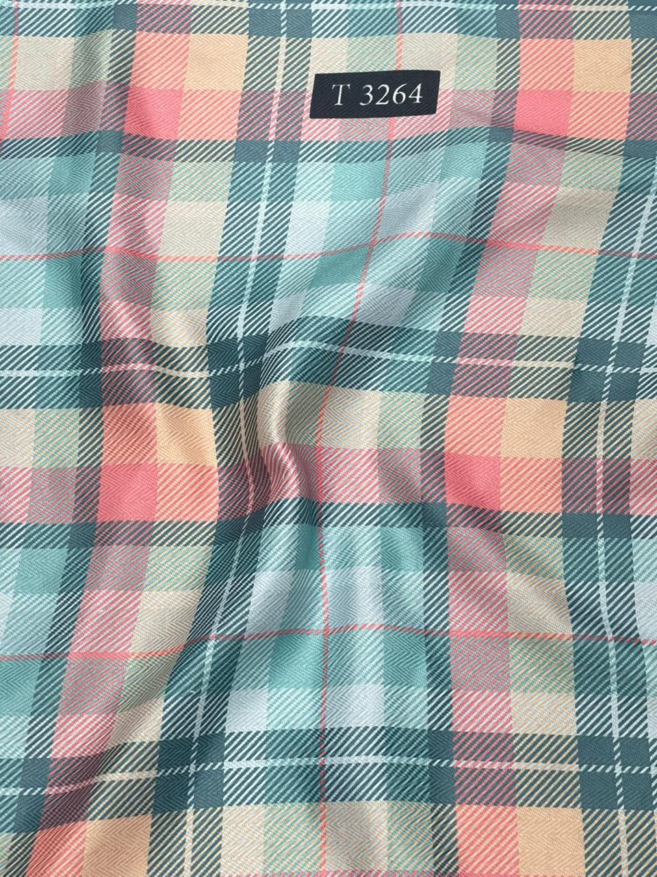 CHECKS PRINTS ON PASHMINA