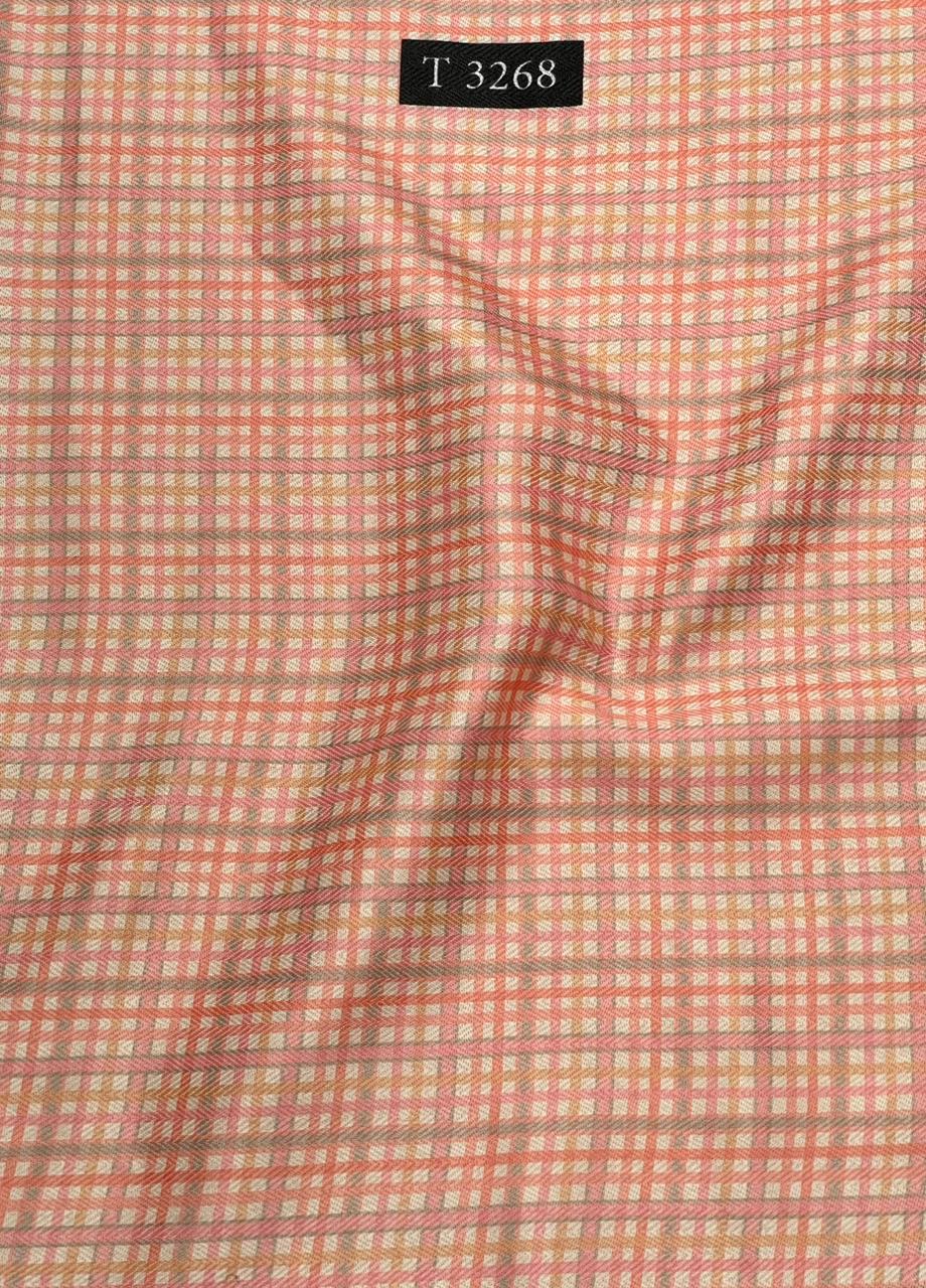 CHECKS PRINTS ON PASHMINA