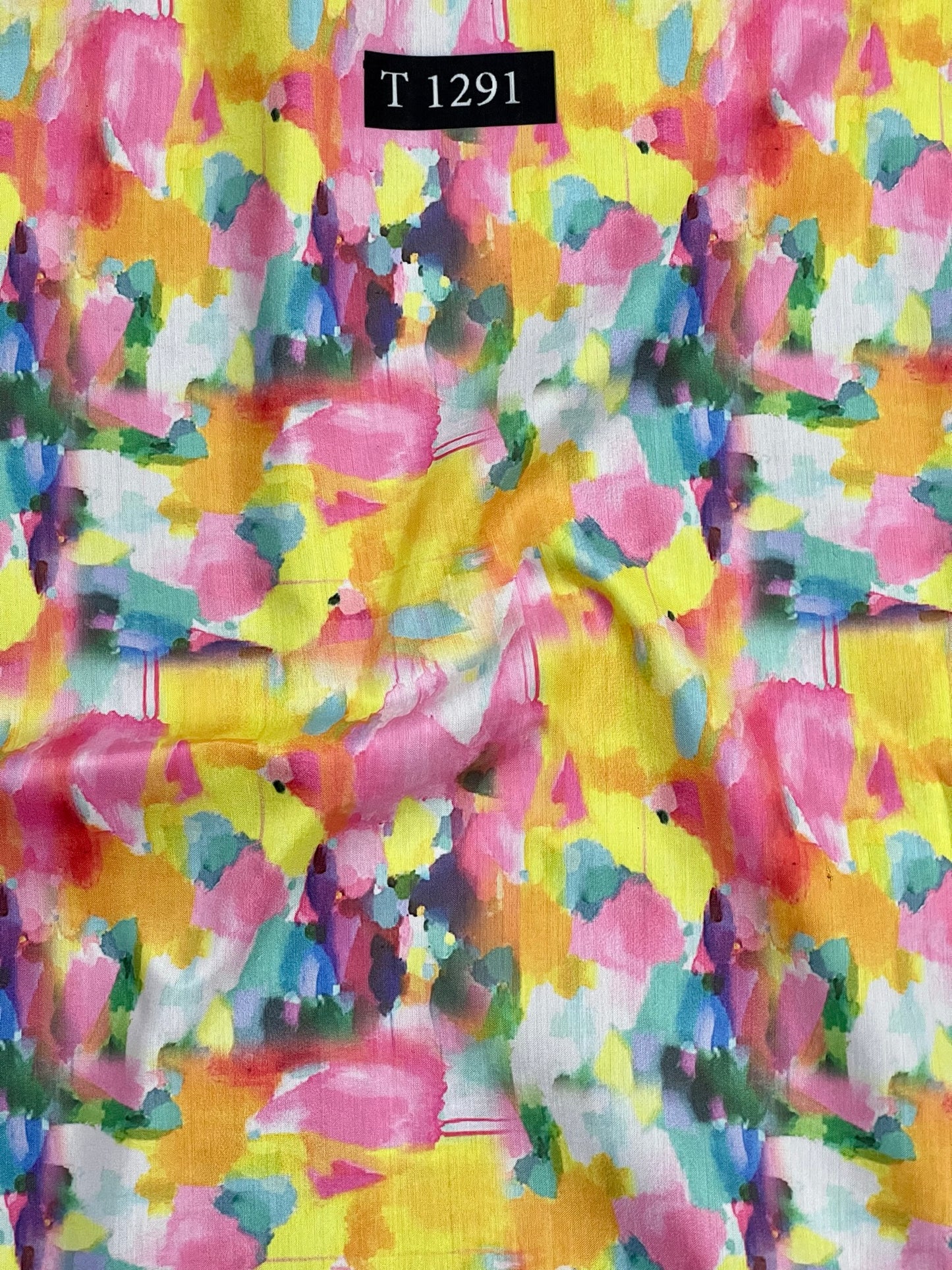 MUSLIN MIXED ABSTRACT PRINT