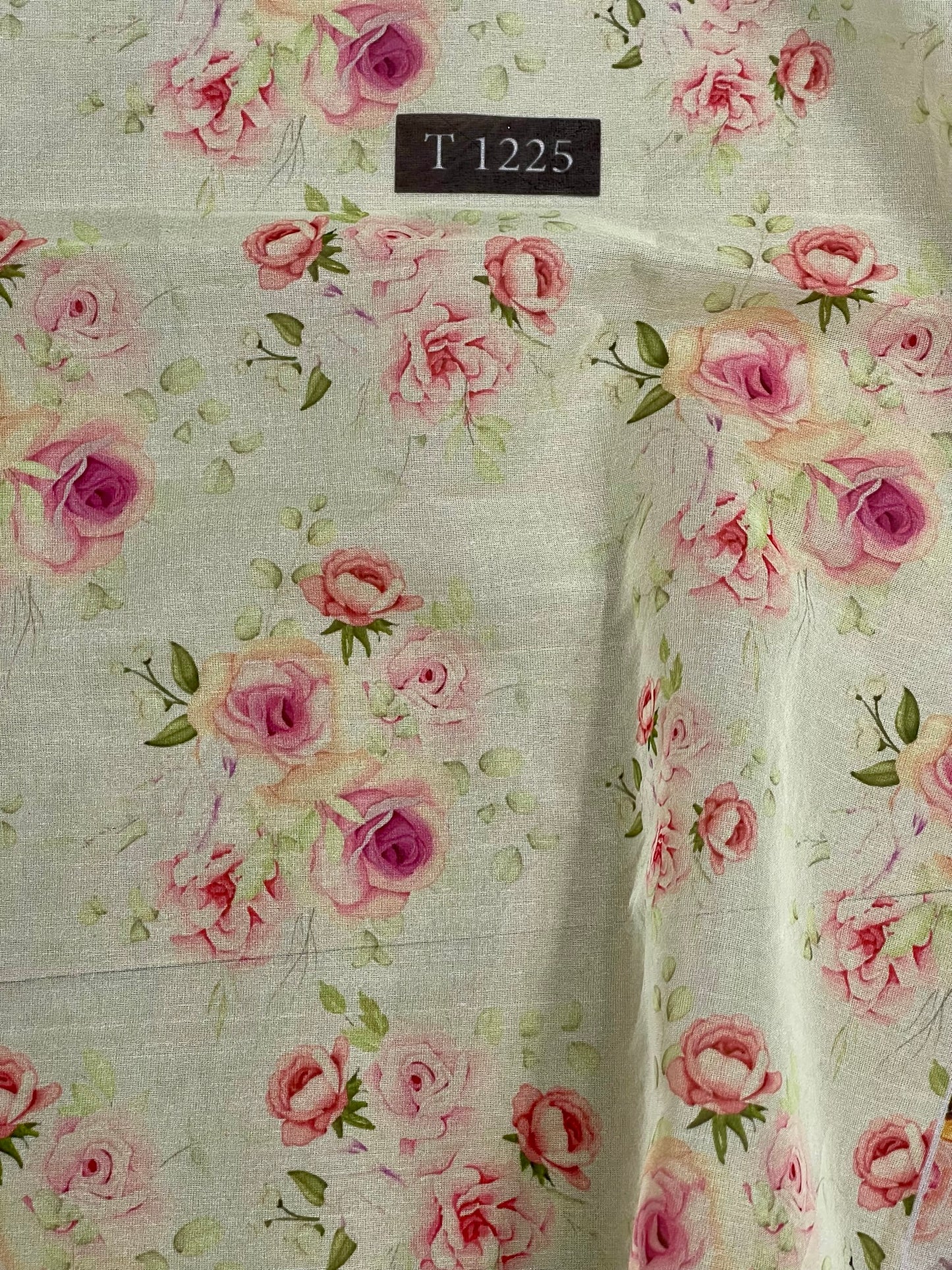 Organza Floral Print