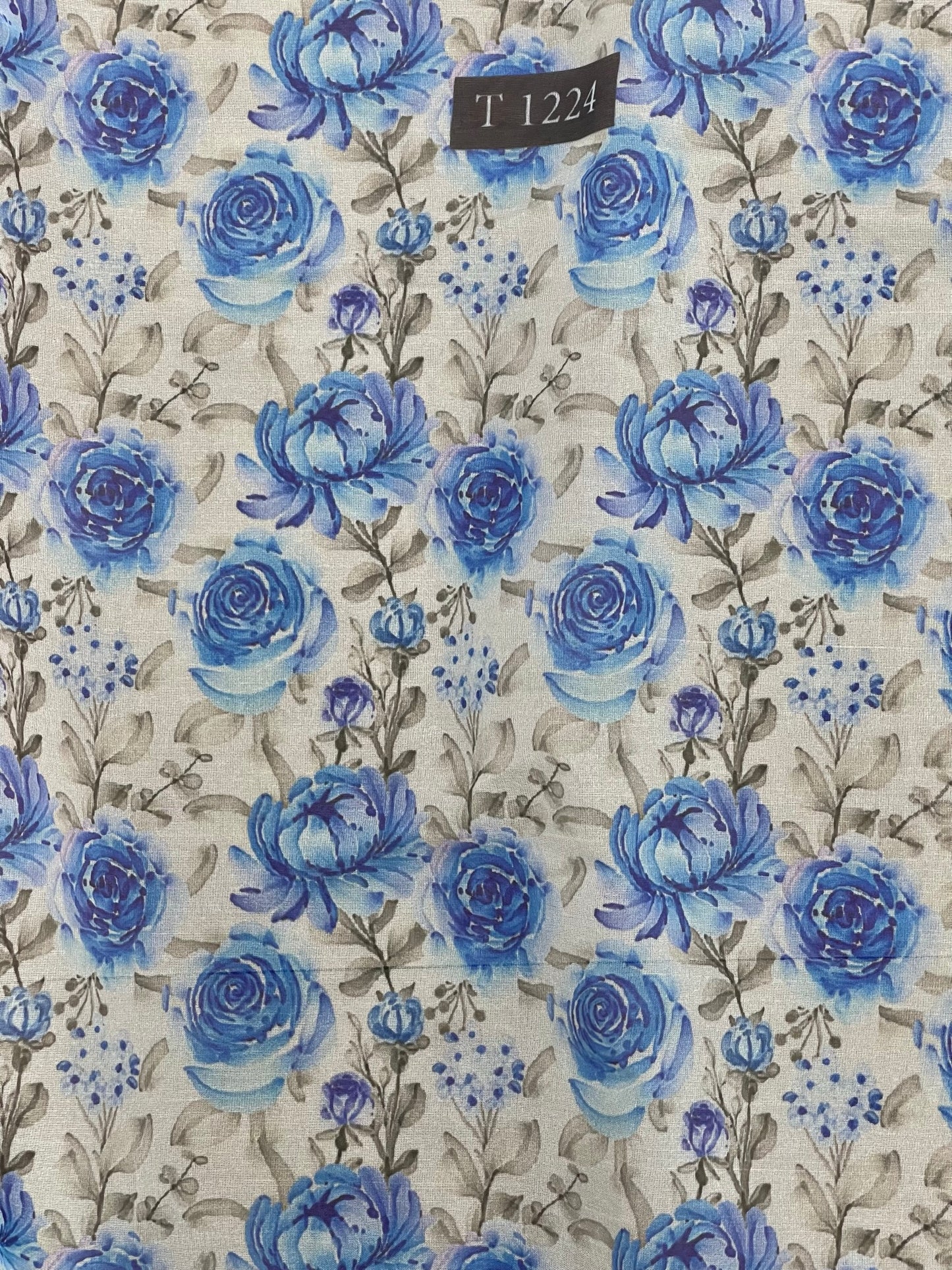 Organza Floral Print