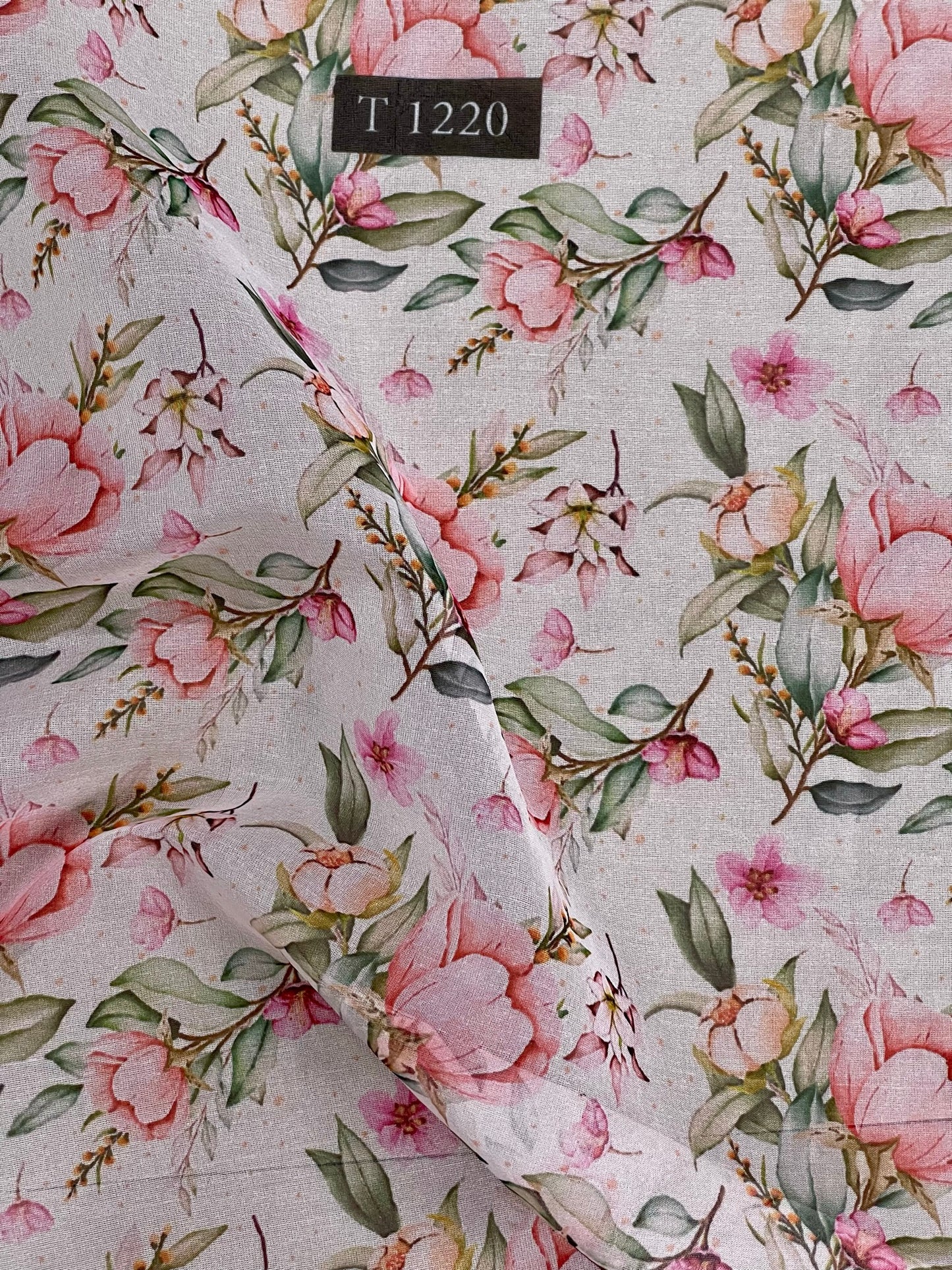 Organza Floral Print