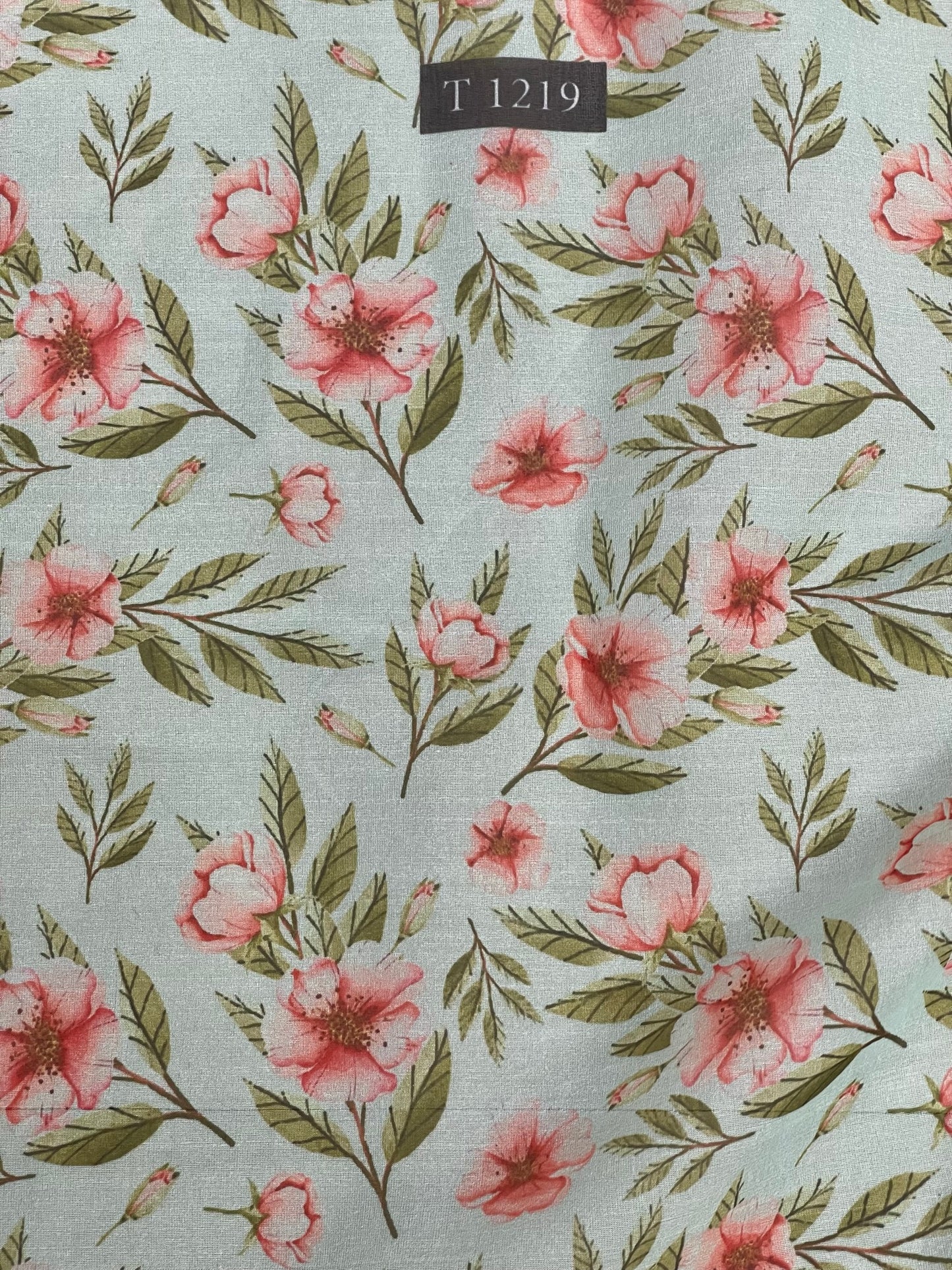 Organza Floral Print