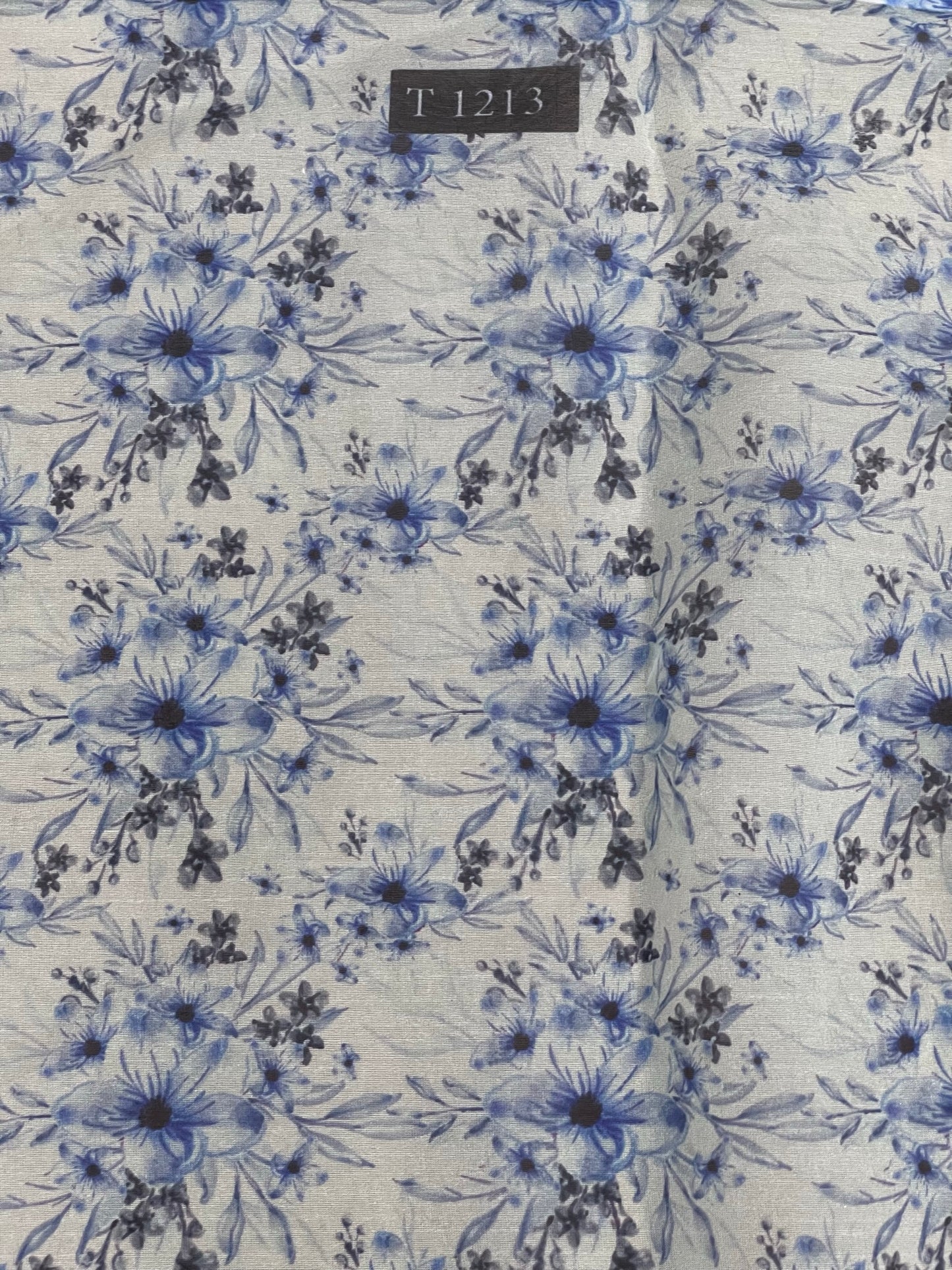 Organza Floral Print