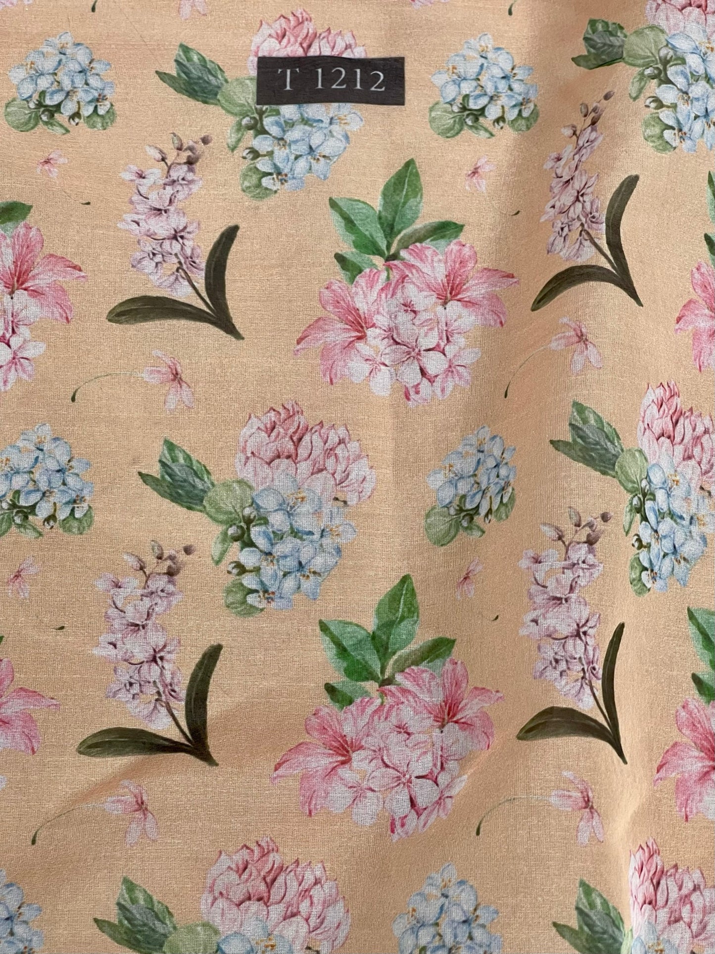 Organza Floral Print