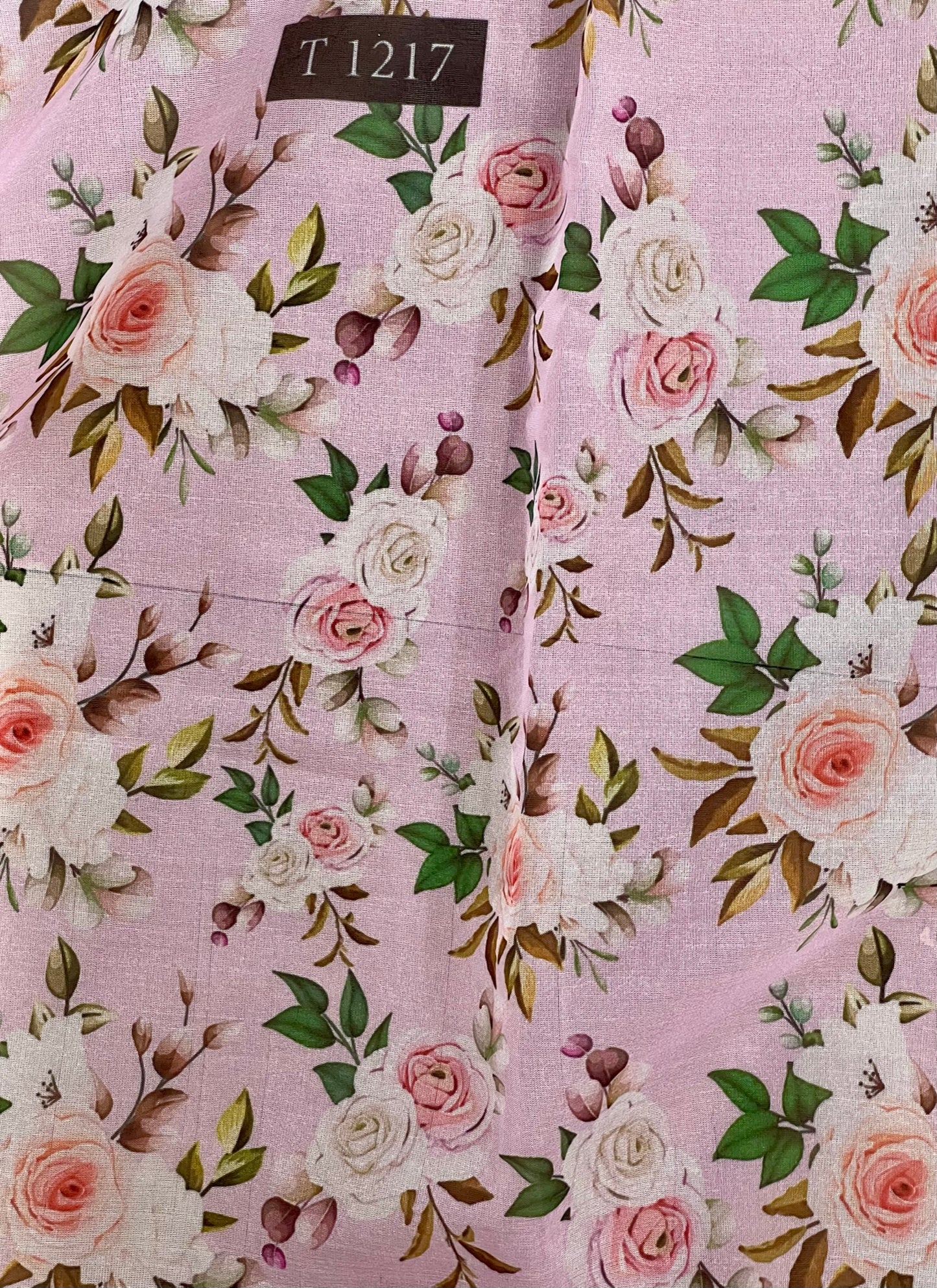 Organza Floral Print
