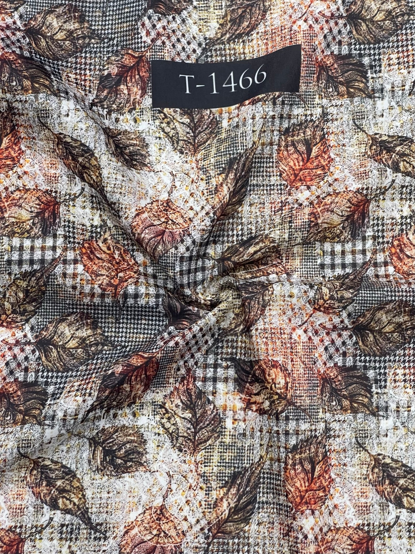 Beautiful Traditional Print On Muslin