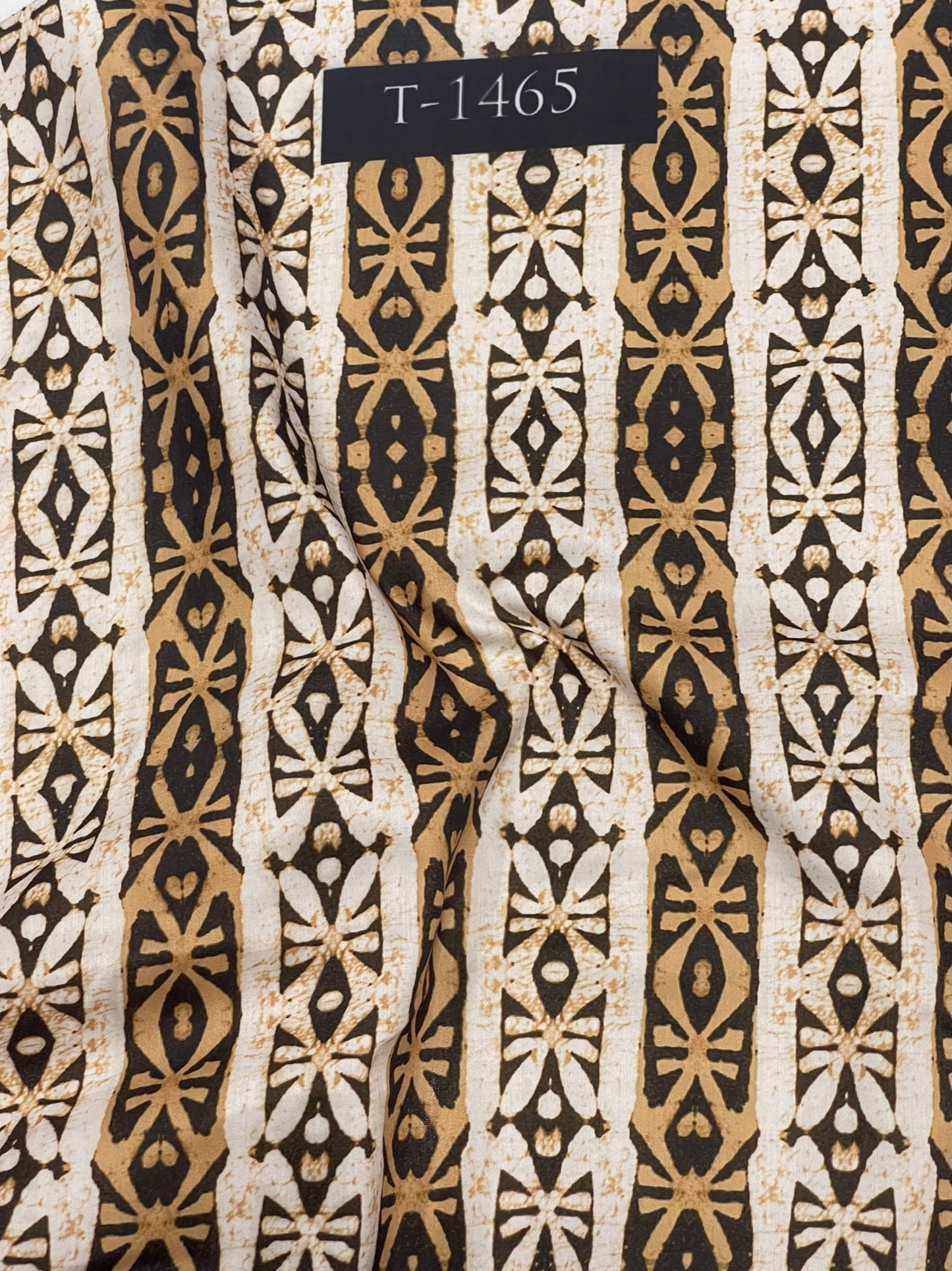 Beautiful Traditional Print On Muslin
