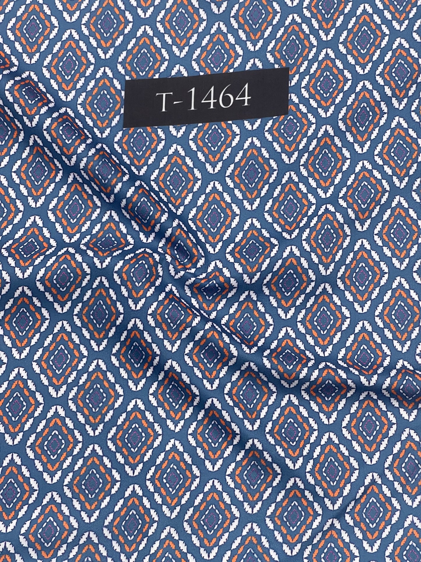 Beautiful Traditional Print On Muslin