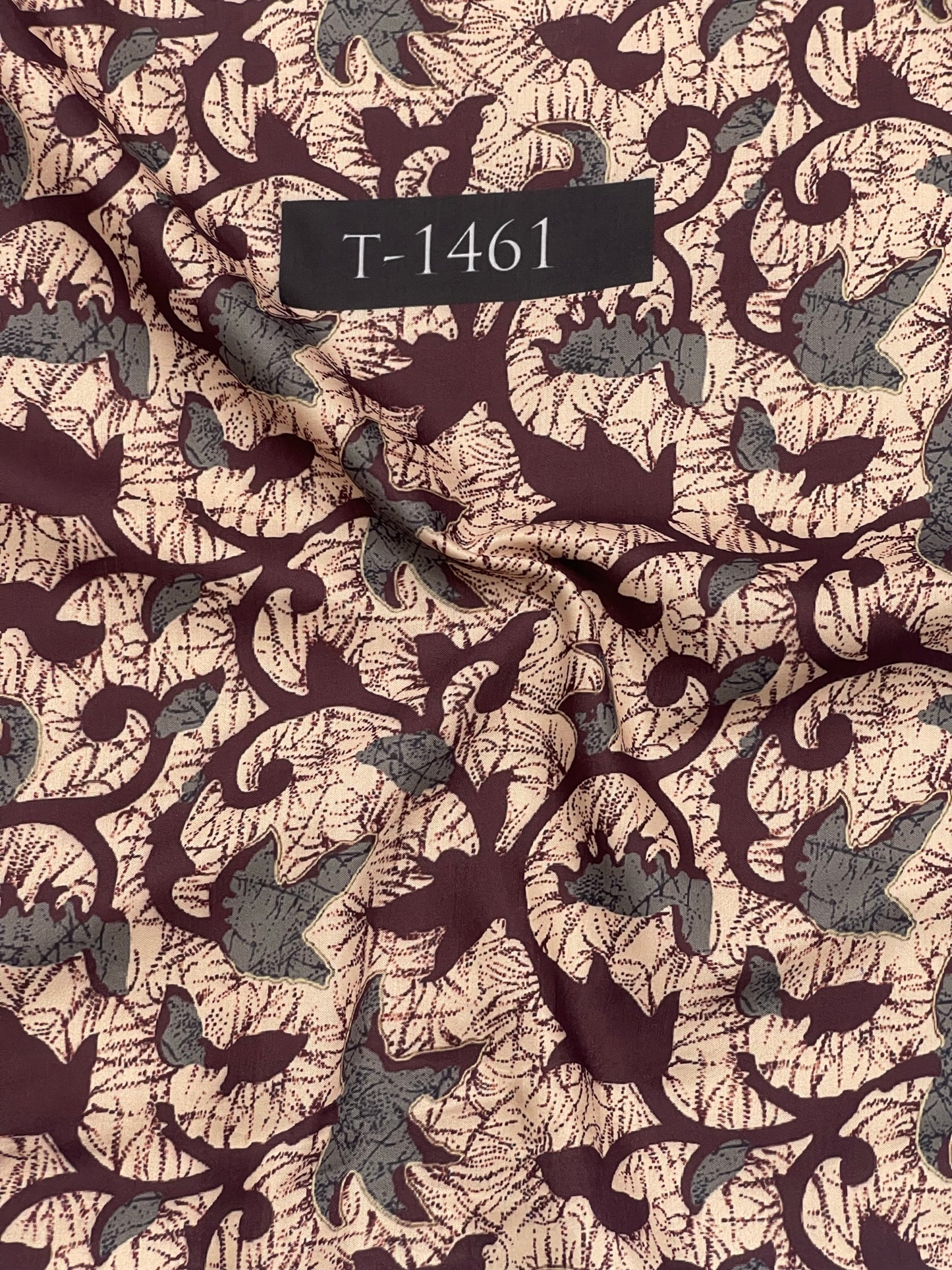Beautiful Traditional Print On Muslin