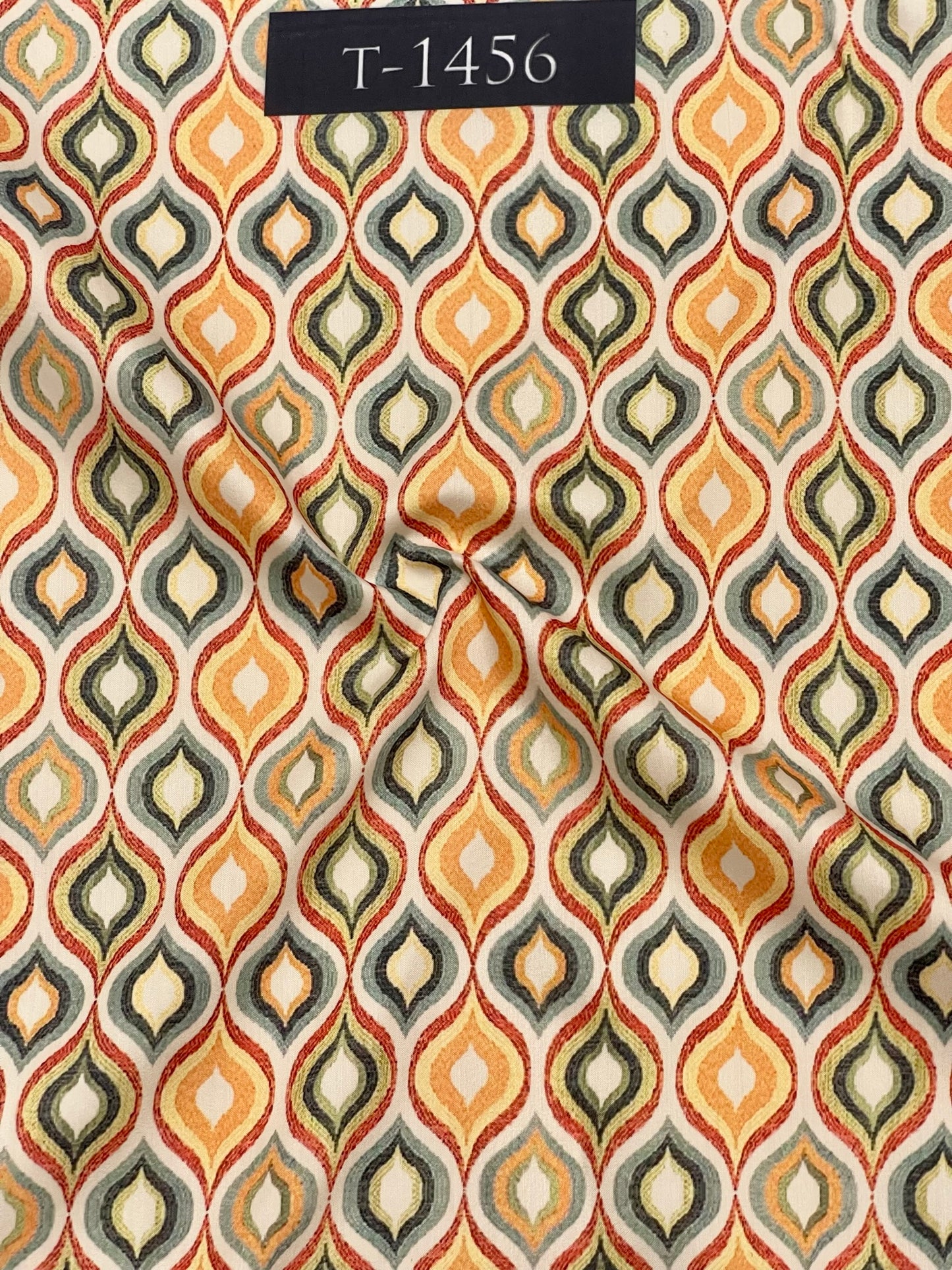 Beautiful Traditional Print On Muslin