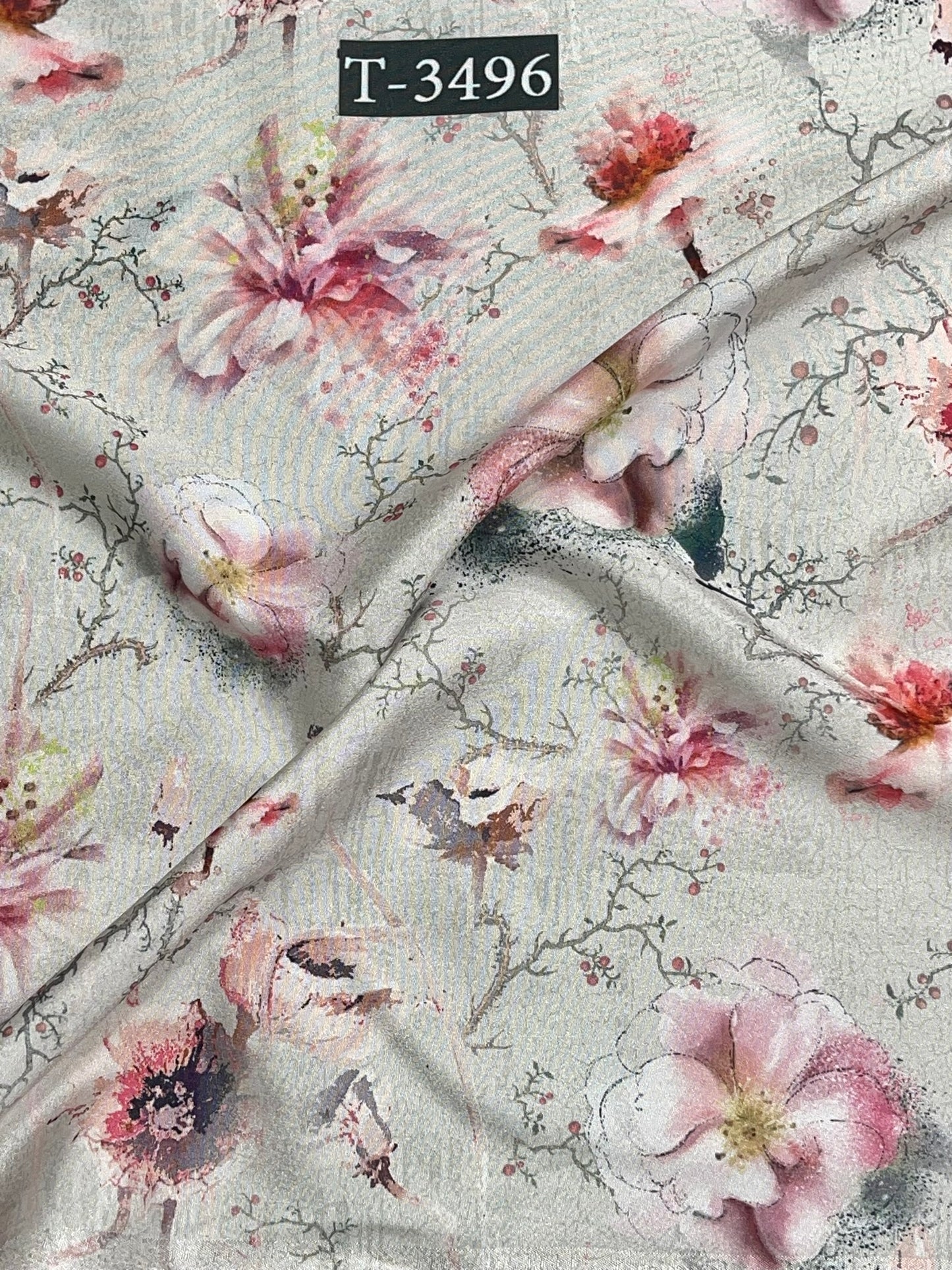 Crepe Flower Print Collection
