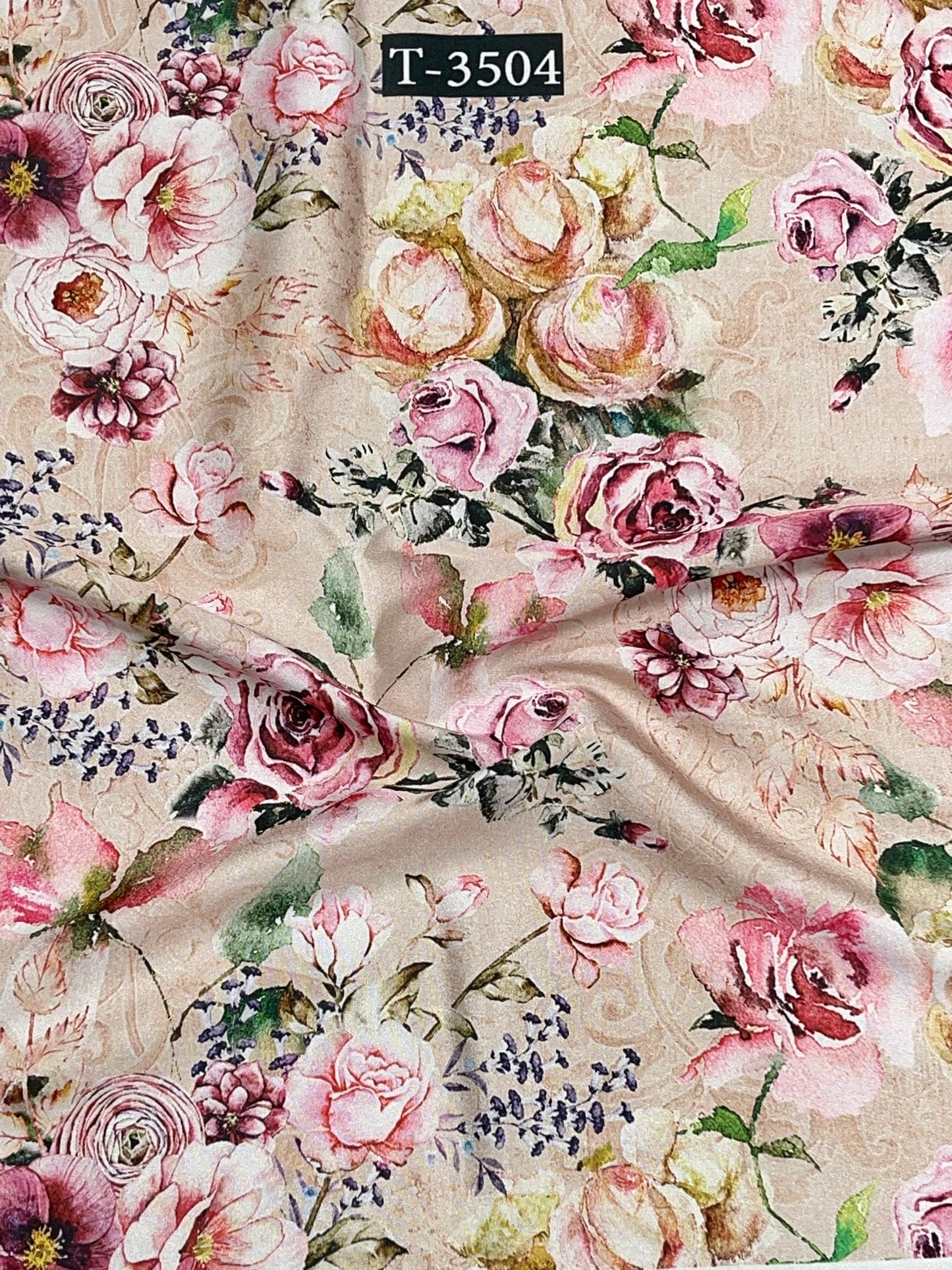 Crepe Flower Print Collection