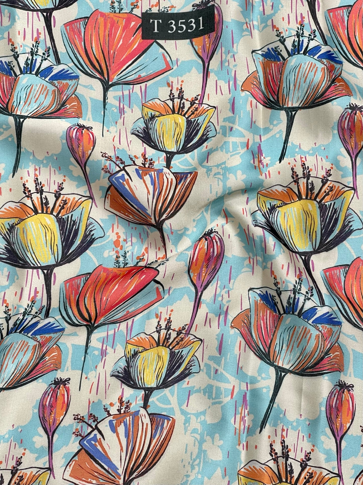 Modal Satin Abstracts Prints