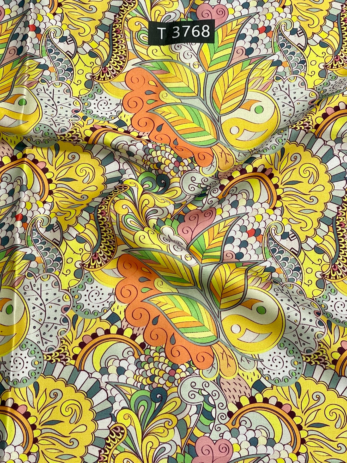 ZARA PRINT ON SATIN