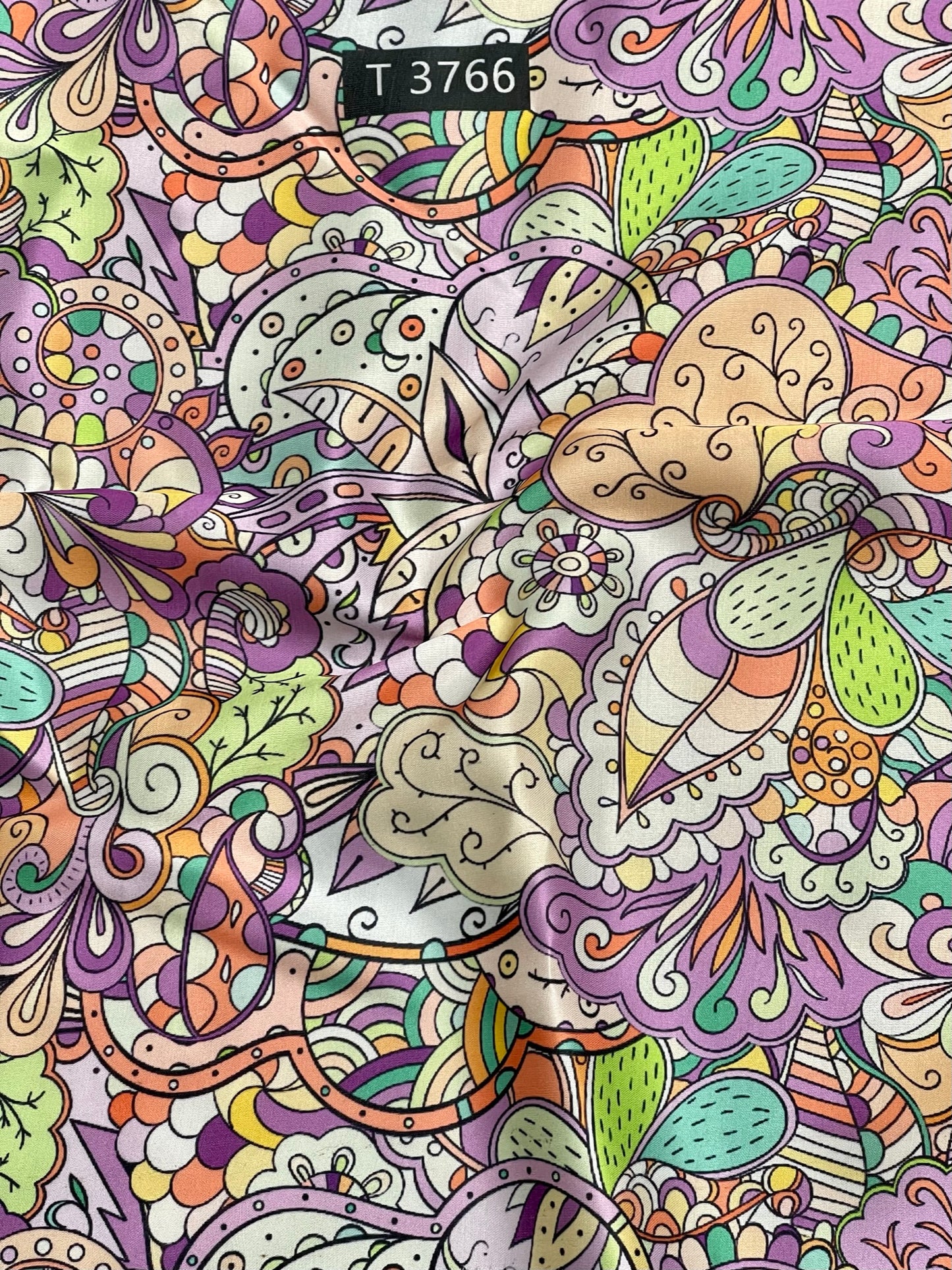 ZARA PRINT ON SATIN