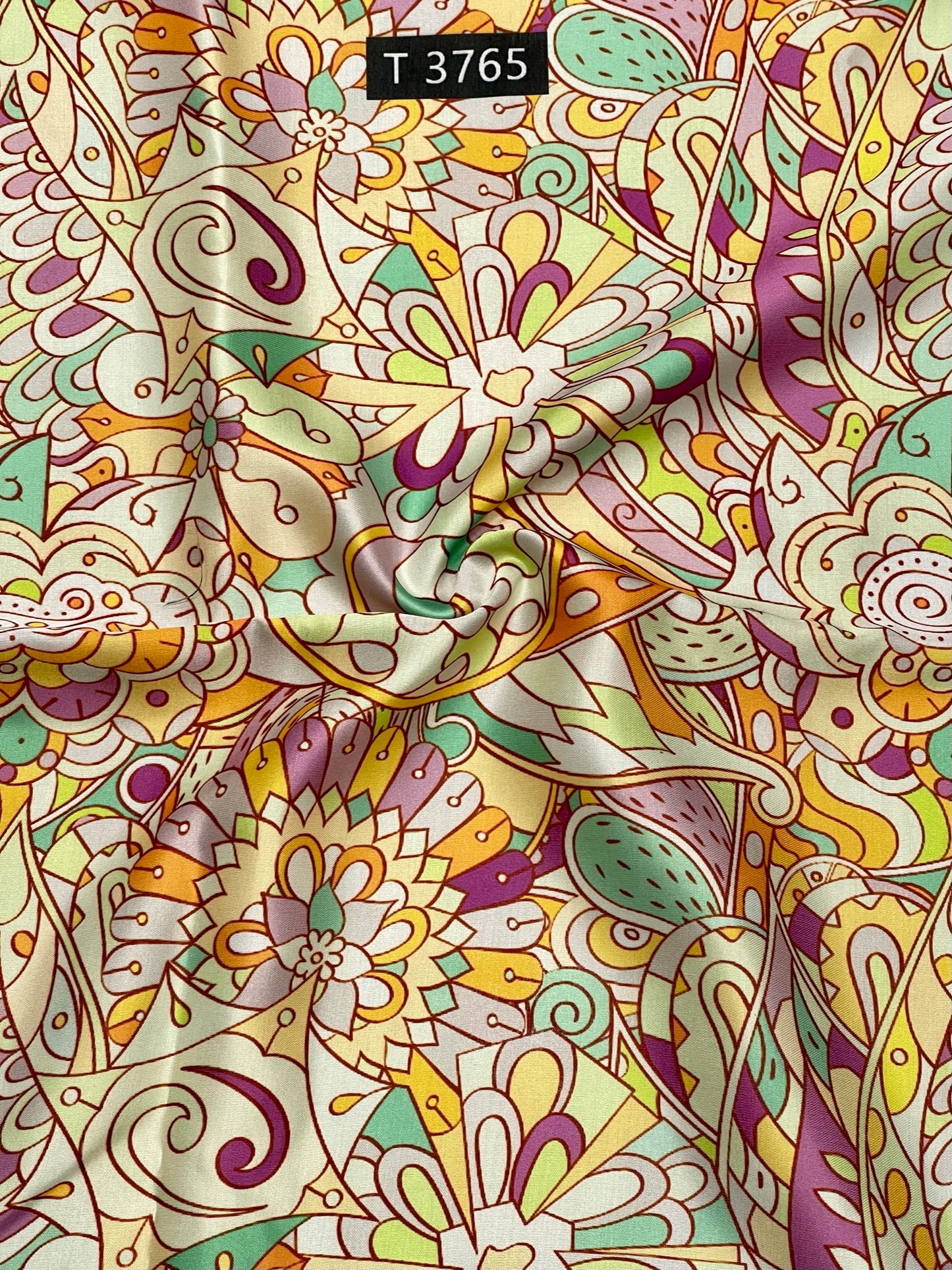 ZARA PRINT ON SATIN