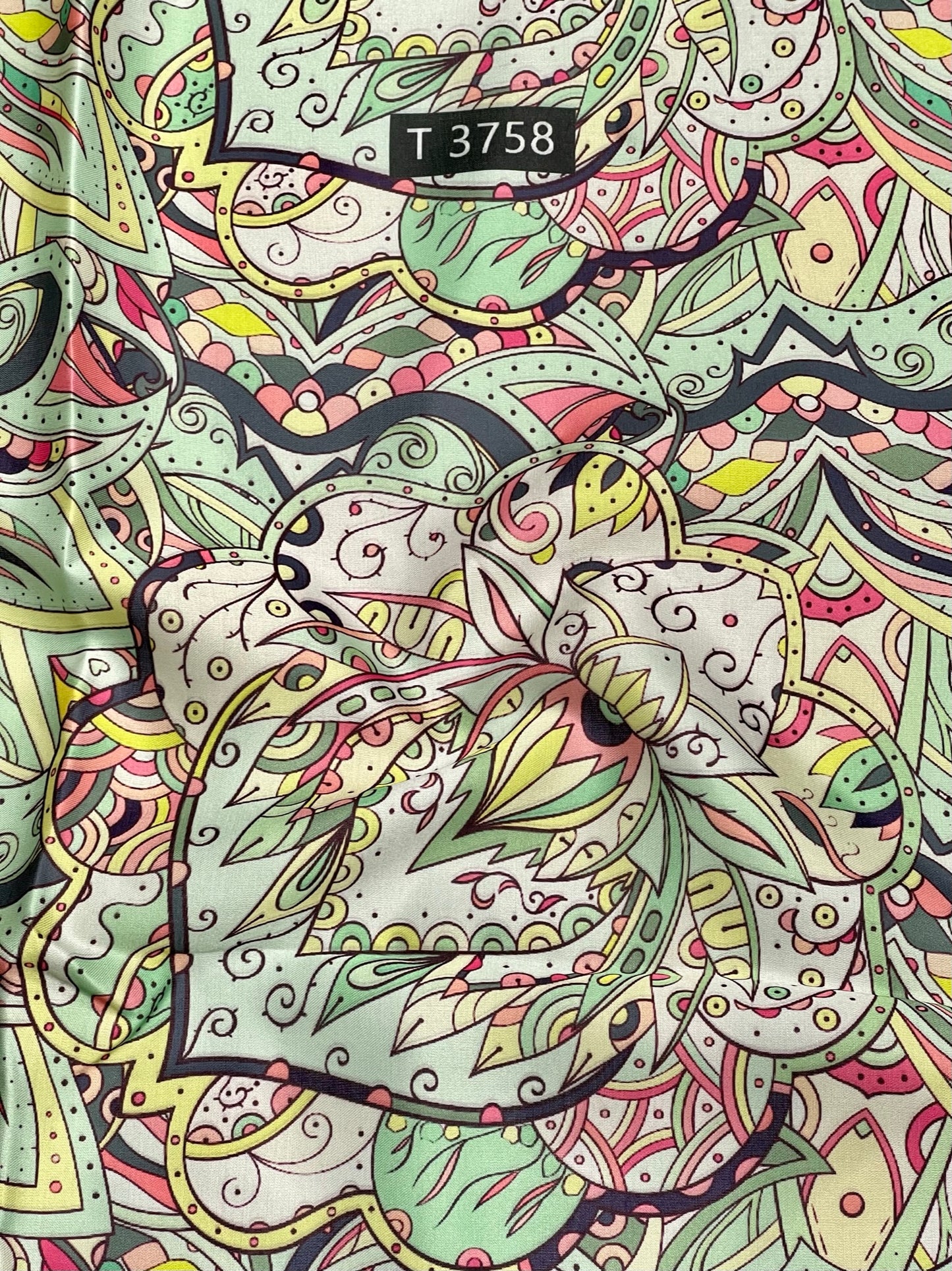 ZARA PRINT ON SATIN