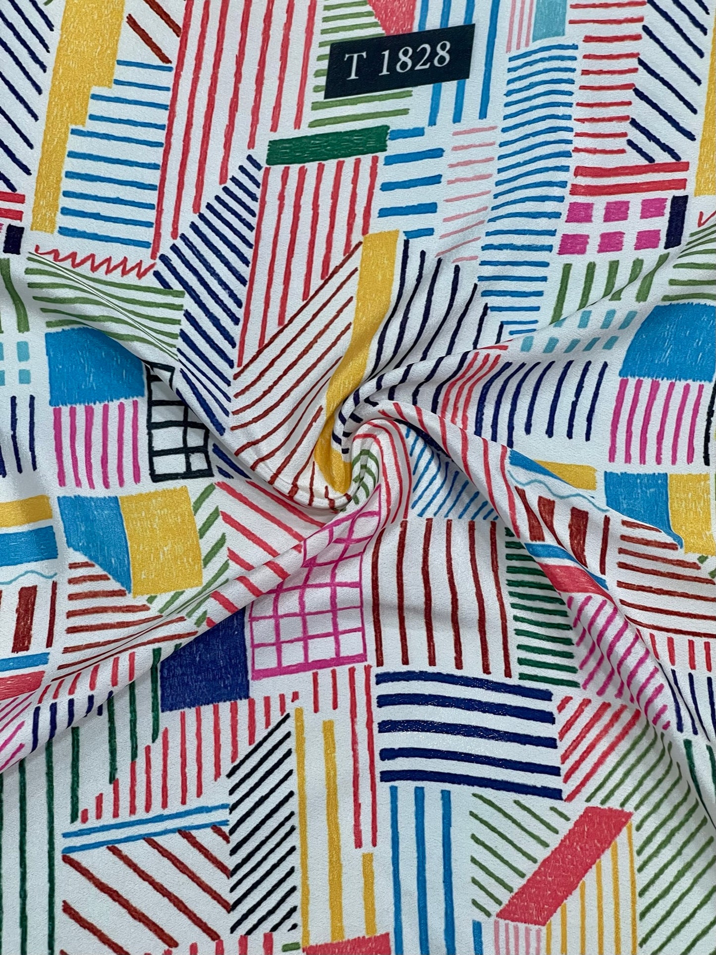 Crepe Abstracts Print