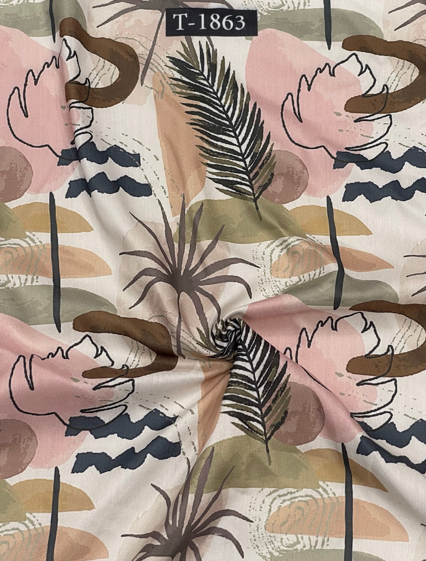 MUSLIN ABSTRACTS PRINT
