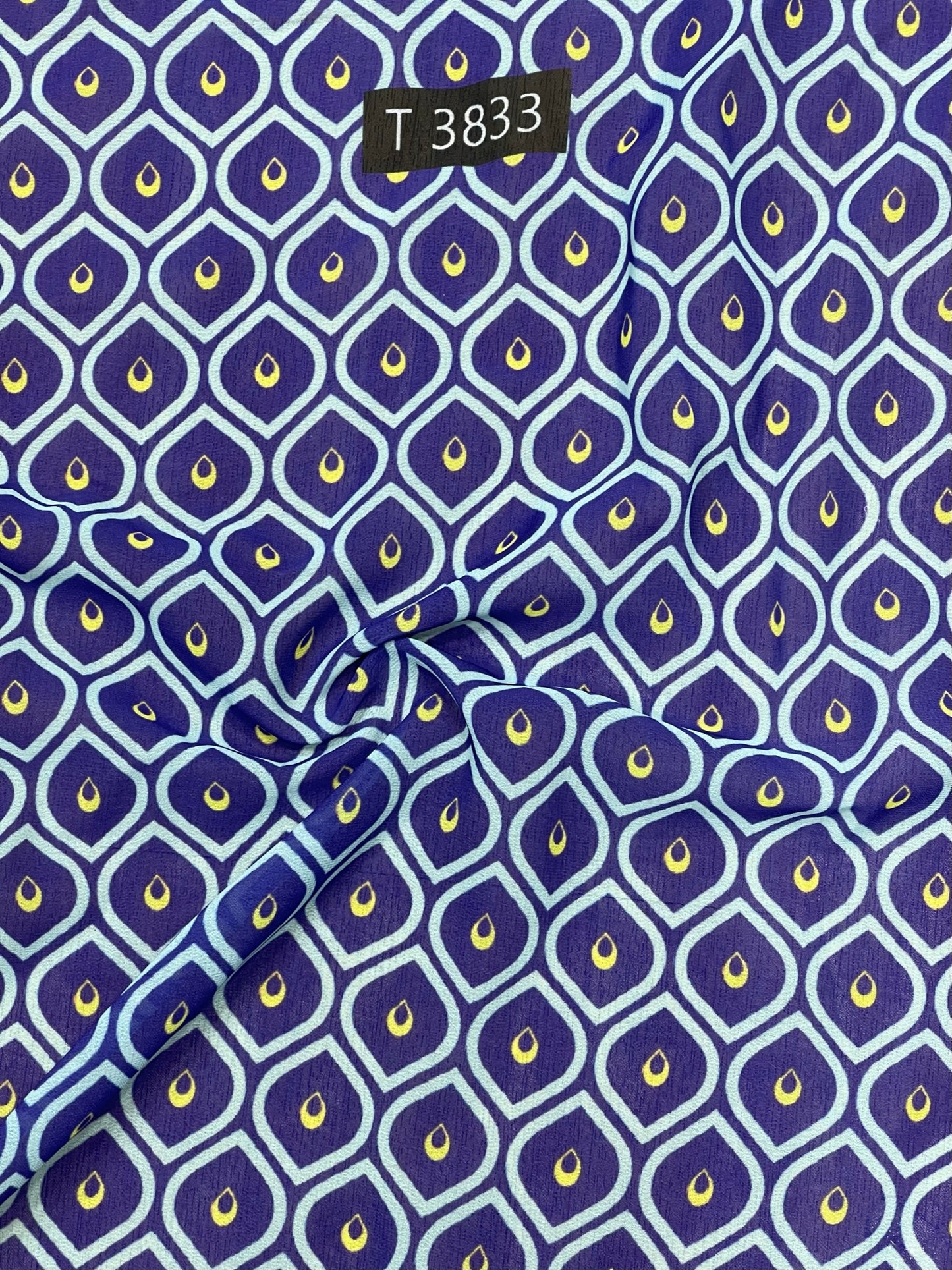 ABSTRACTS PRINT ON GEORGETTE
