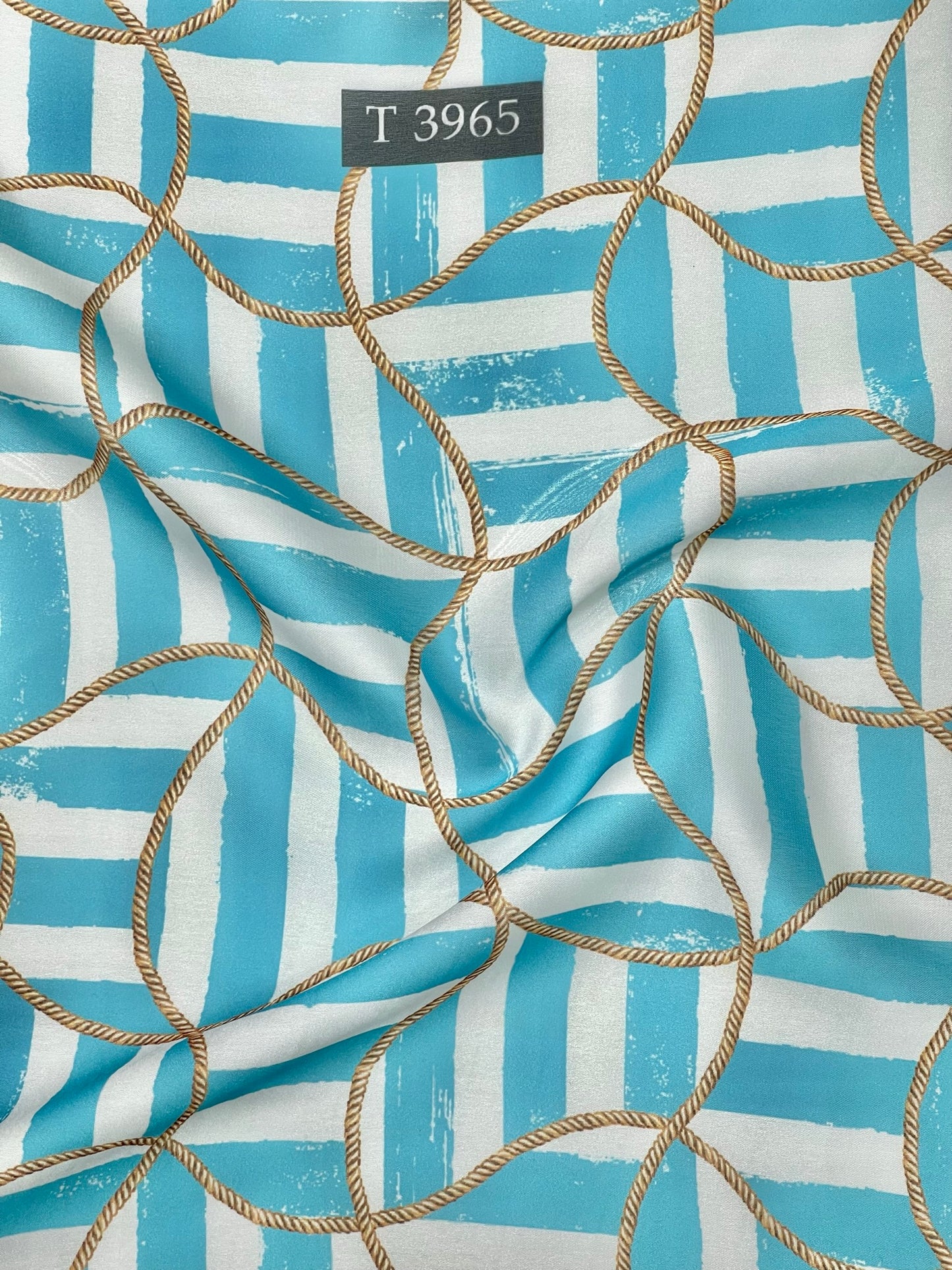 Trending Satin Chain Print