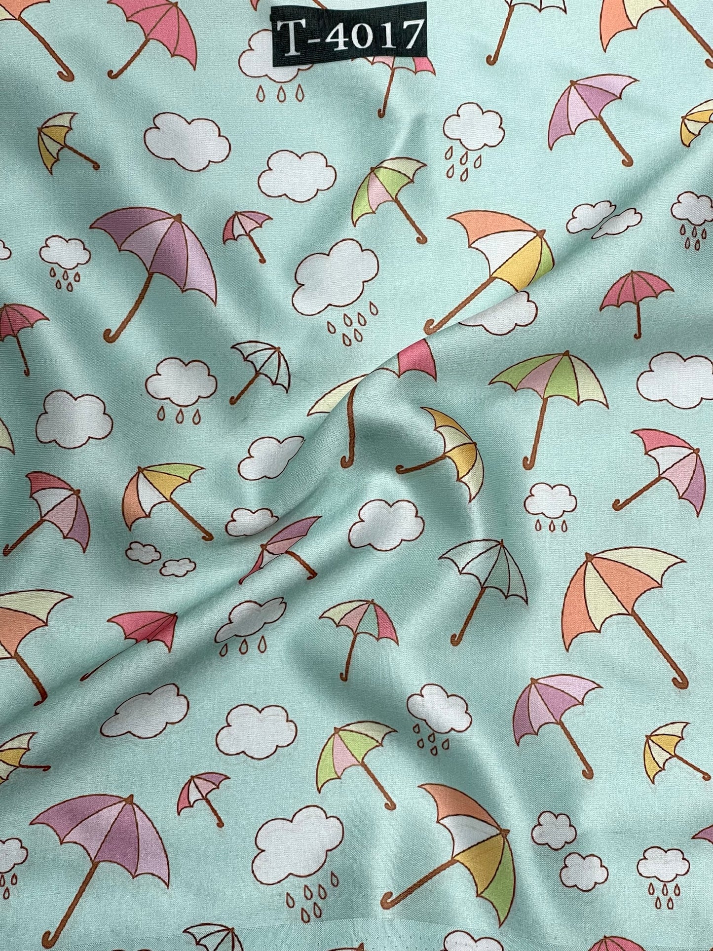 KITE PRINTS ON SATIN