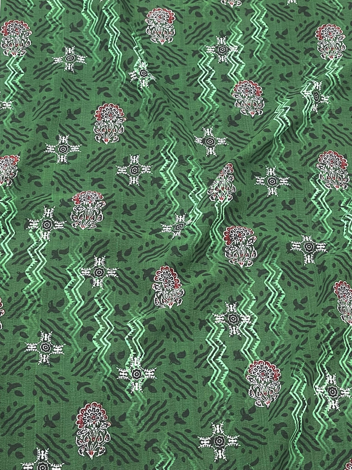 Georgette traditonal Print