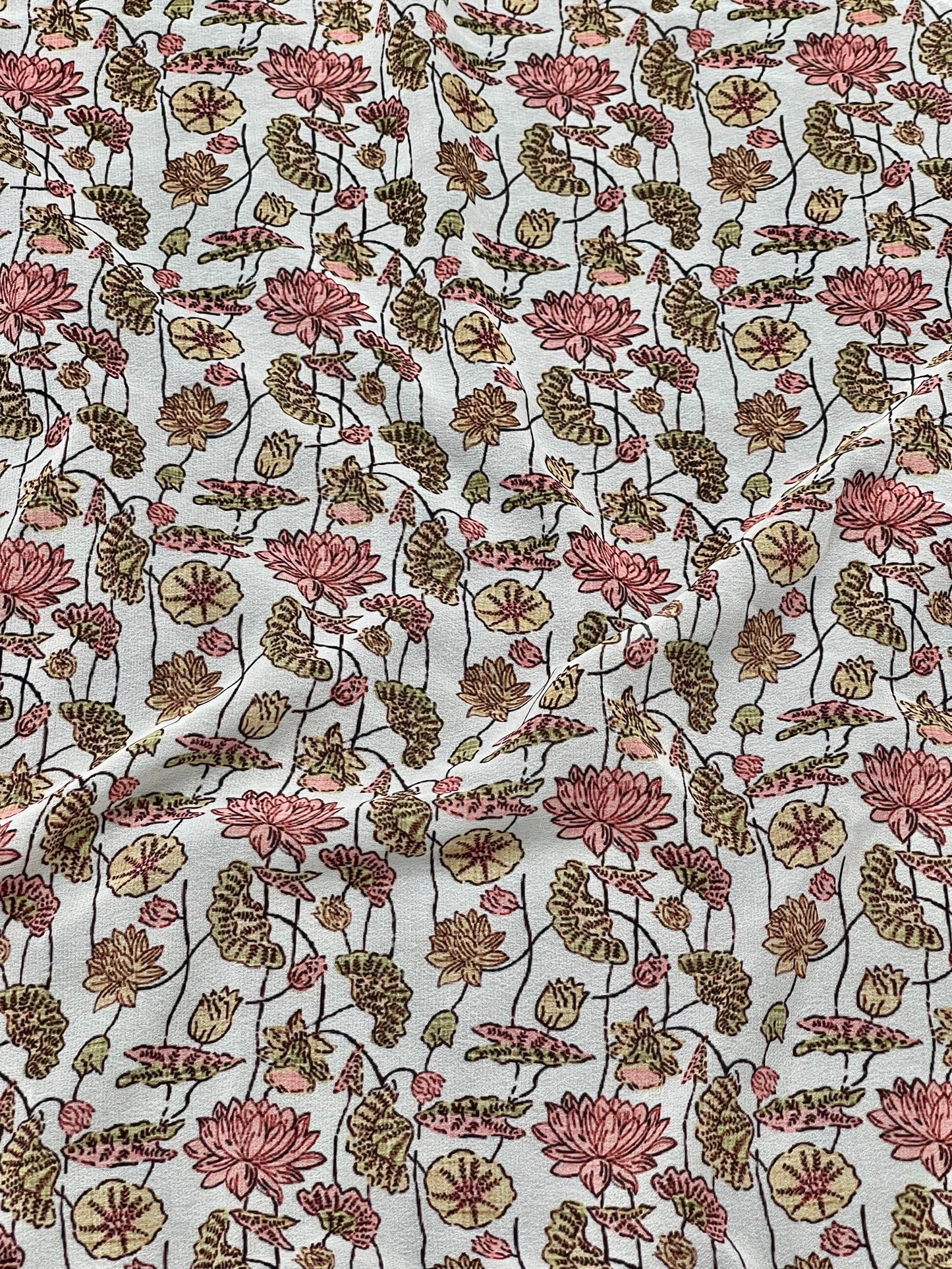 Georgette traditonal Print