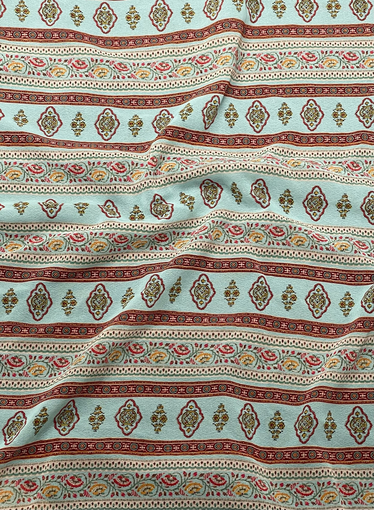 Georgette traditonal Print