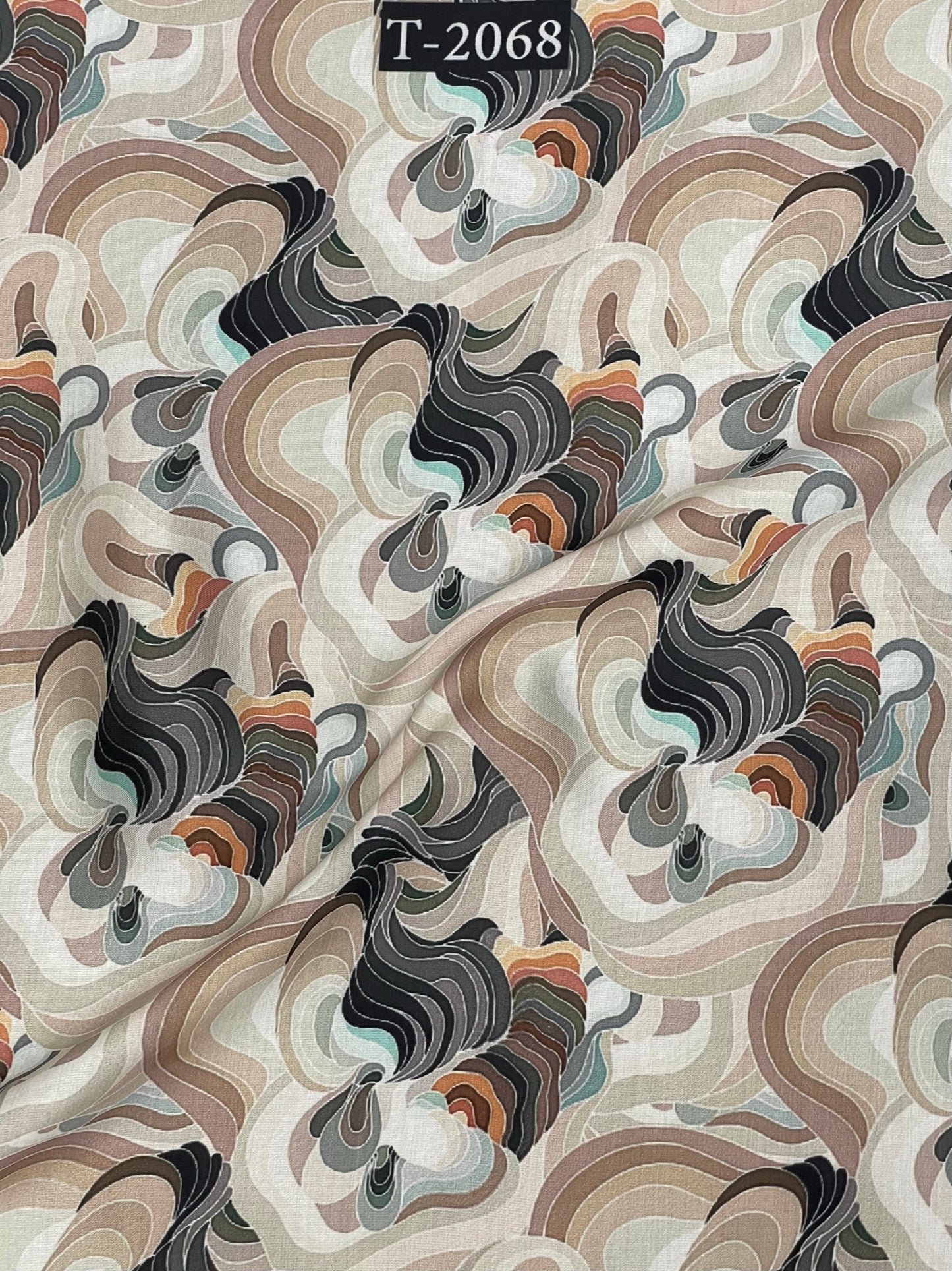 MODAL SATIN MIX PRINT