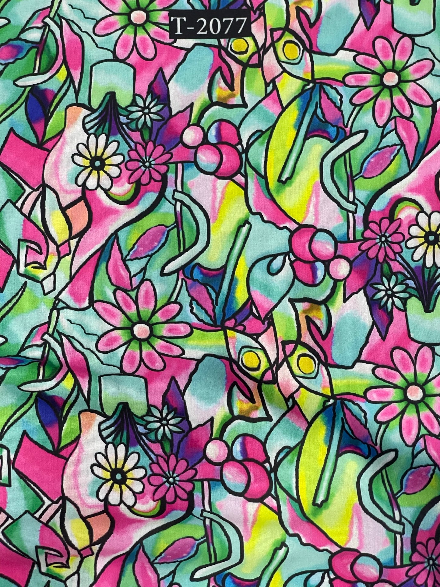 MODAL SATIN MIX PRINT