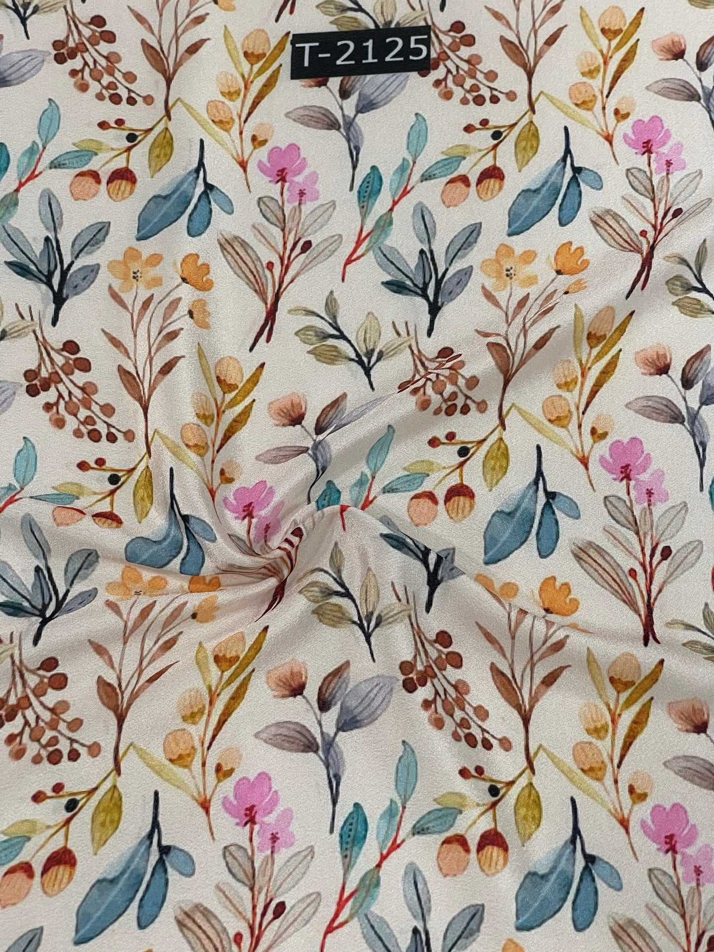 CREPE FLORAL PRINT