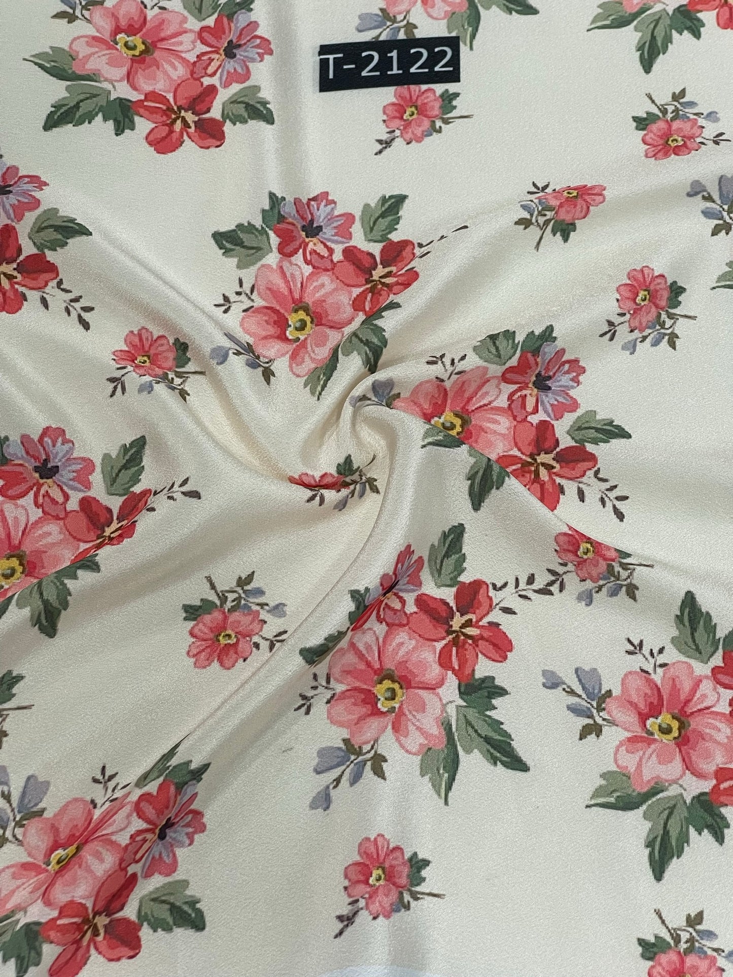 CREPE FLORAL PRINT