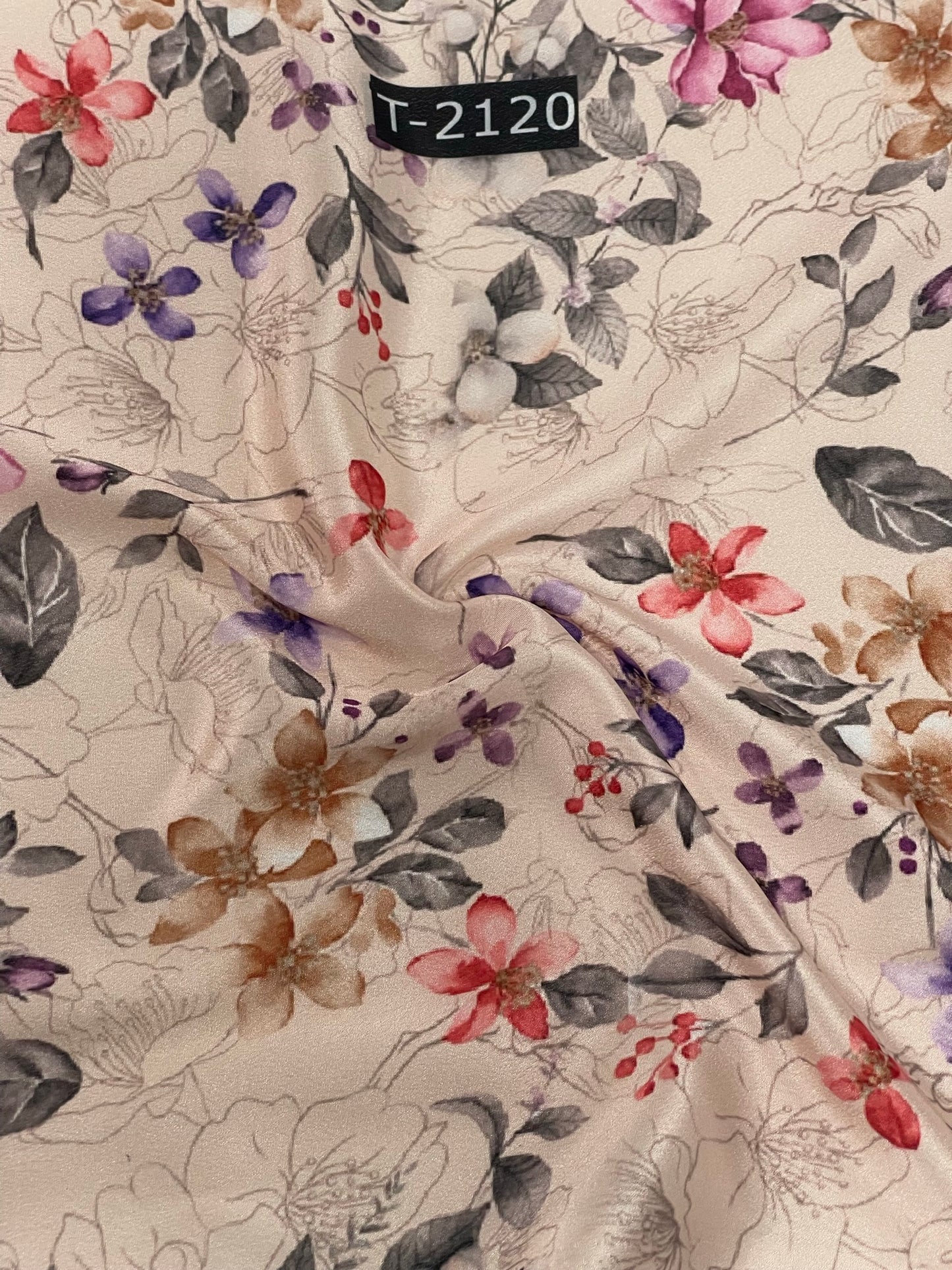 CREPE FLORAL PRINT