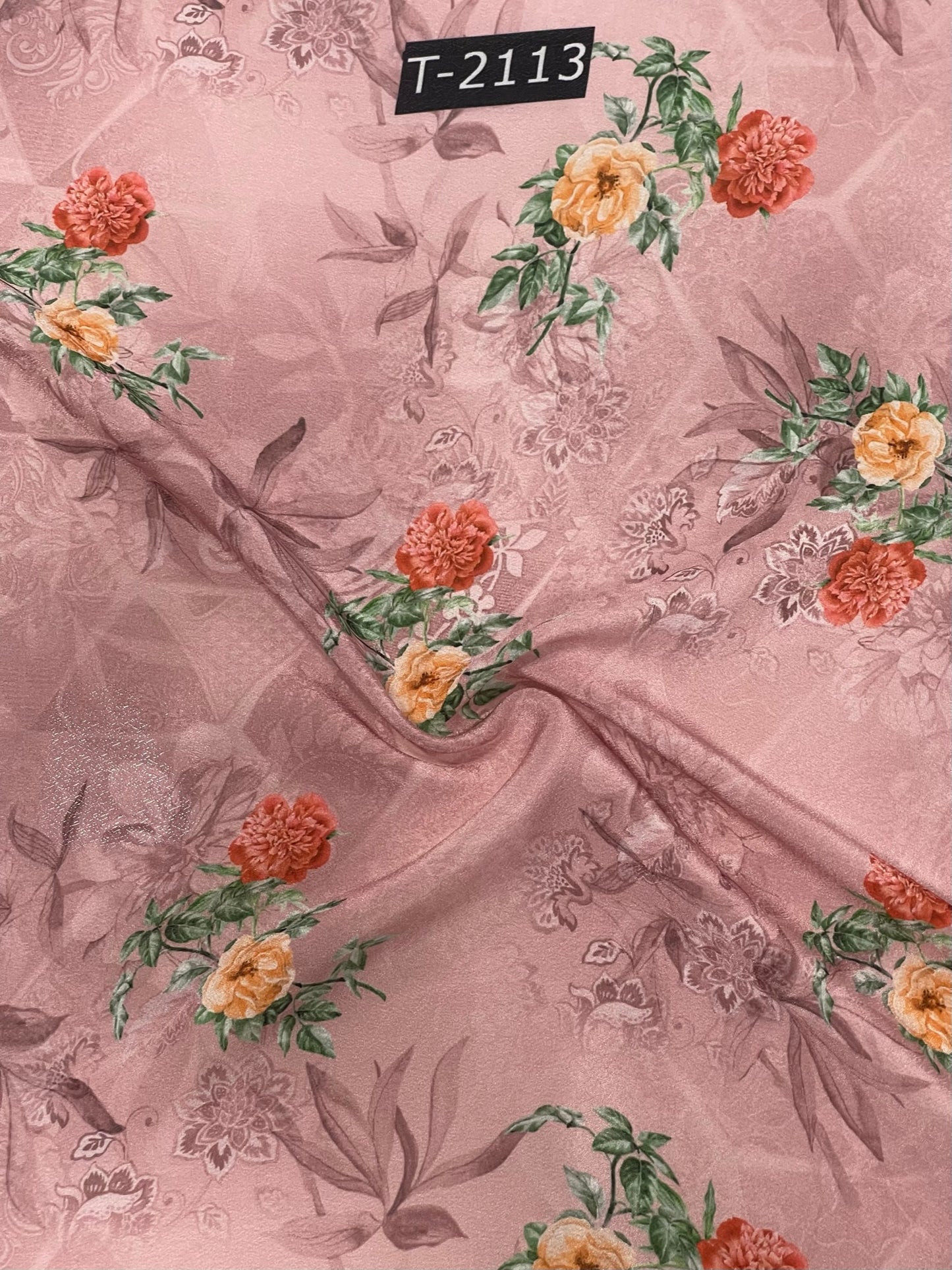 CREPE FLORAL PRINT