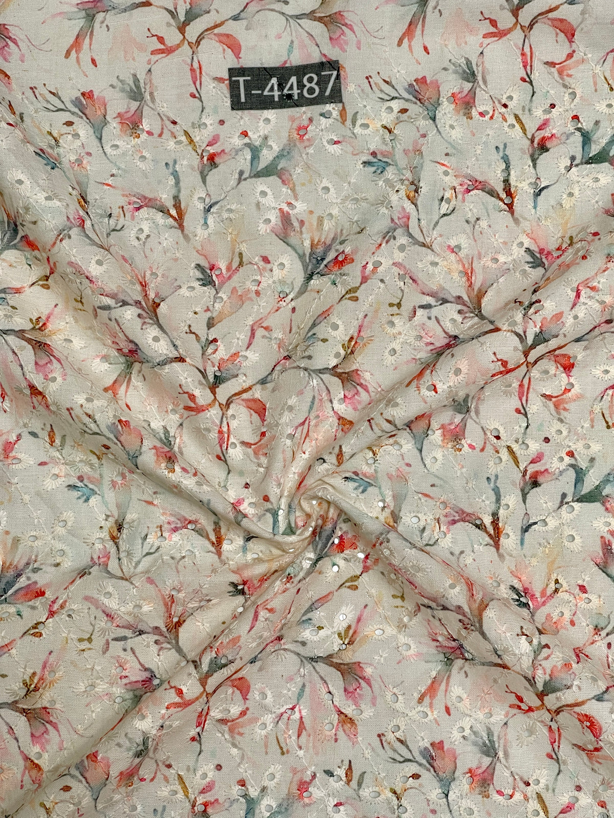 Beautiful Floral Printed Cotton Hakoba