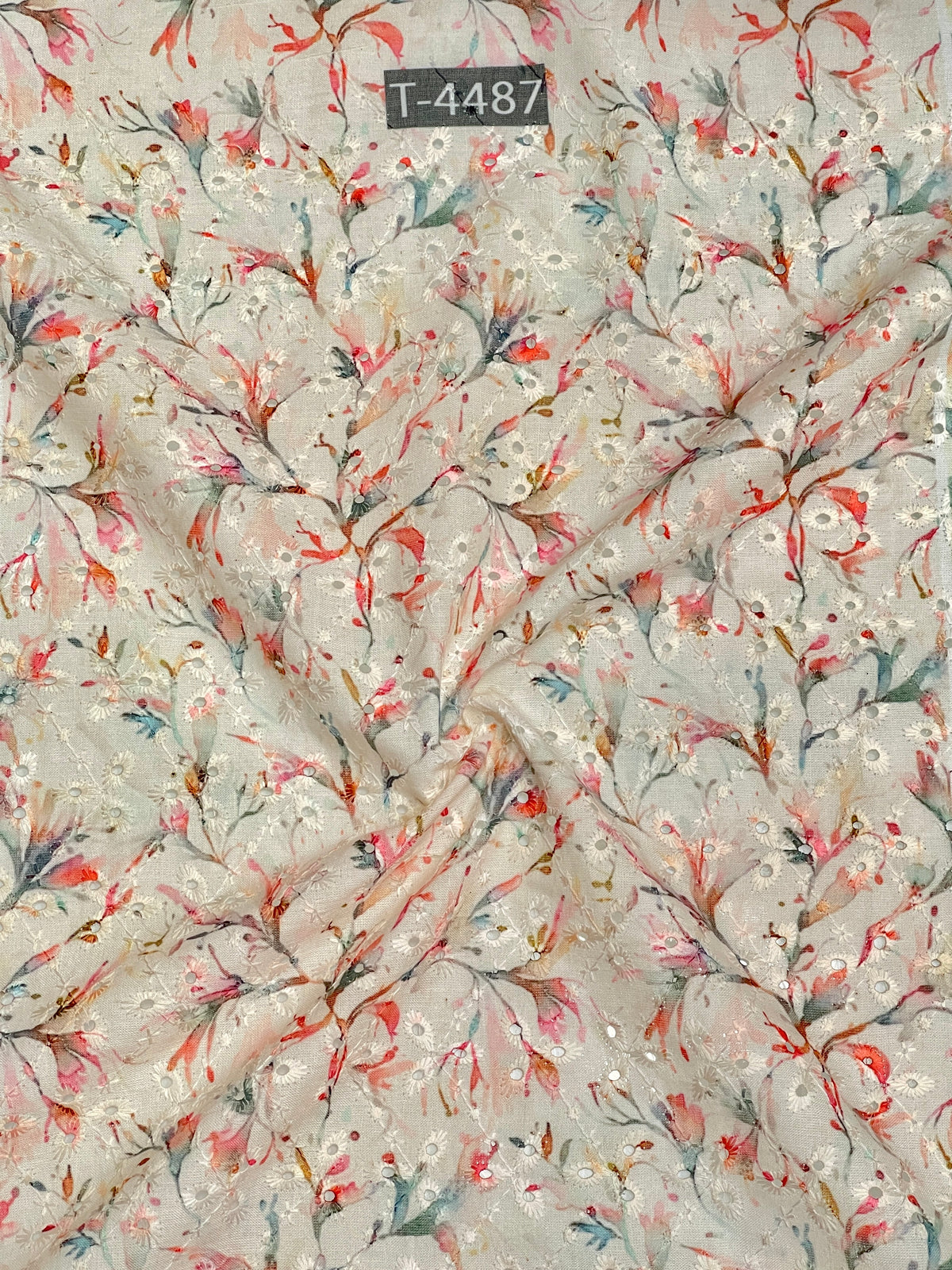 Beautiful Floral Printed Cotton Hakoba