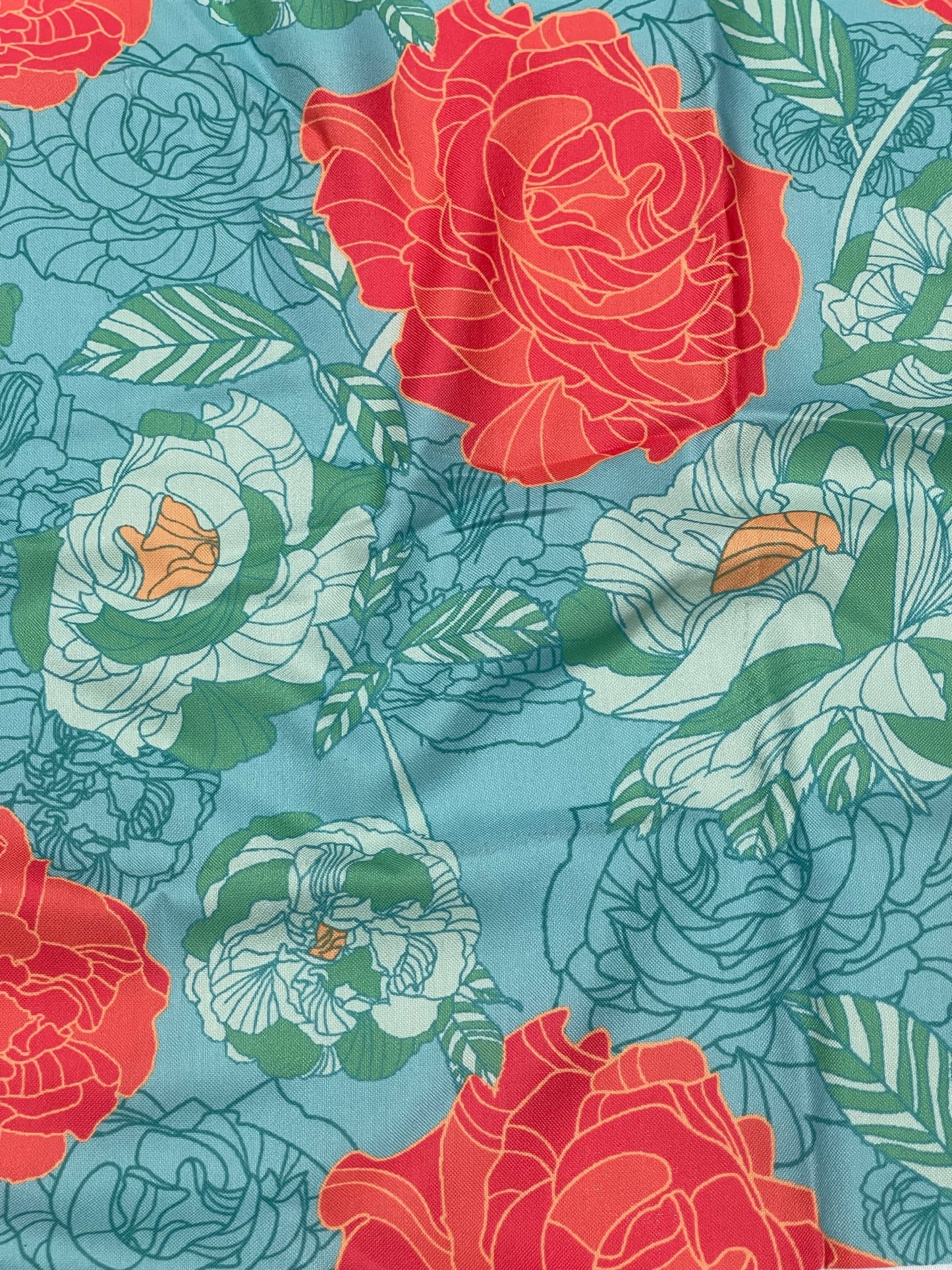 Rayon FLORAL print