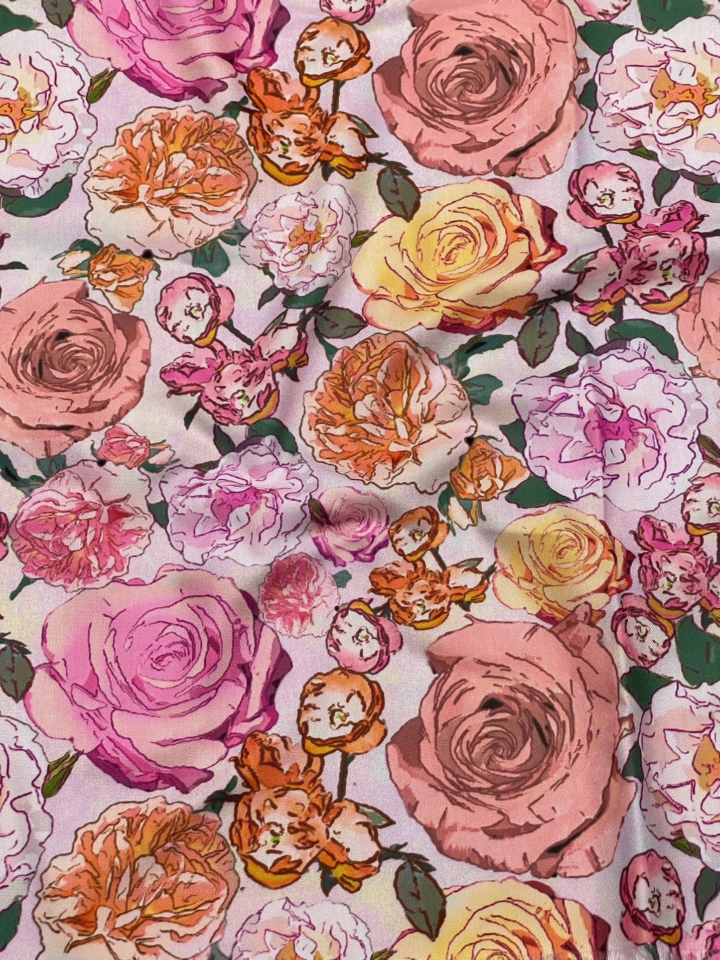 Rayon FLORAL print