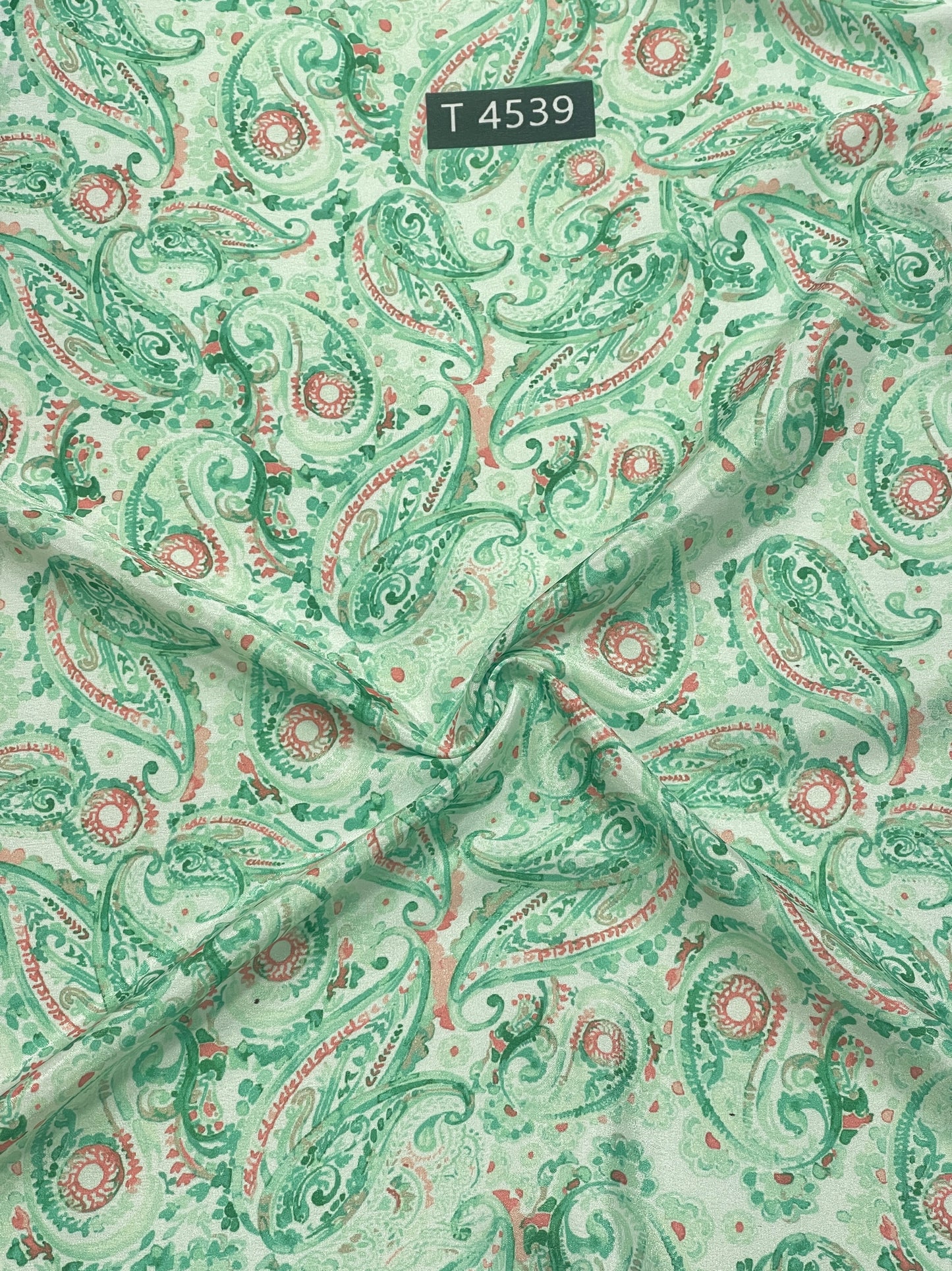 Beautiful Paisley Print Crepe