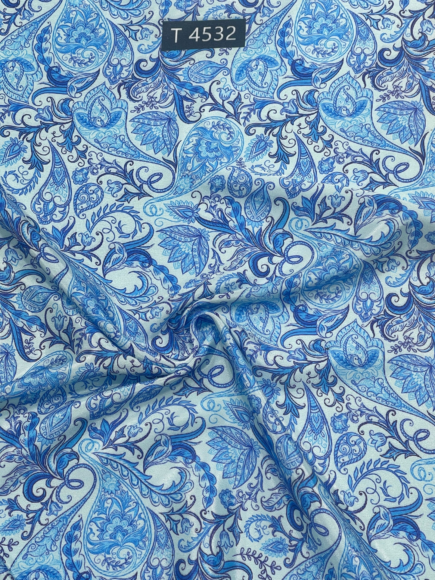 Beautiful Paisley Print Crepe