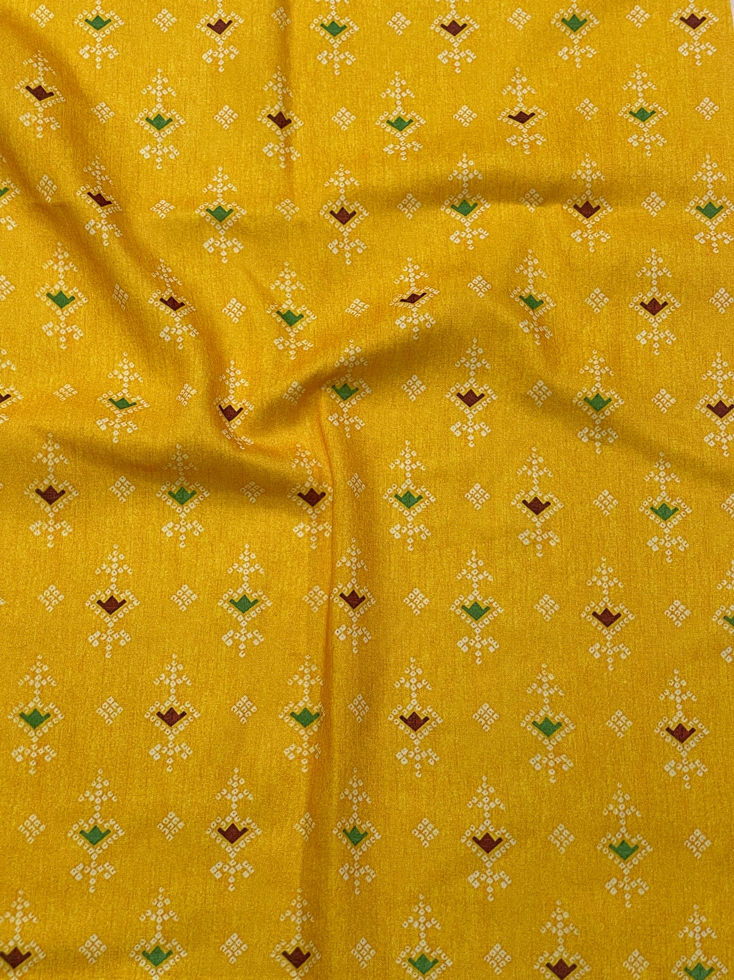 BANDHANI PRINT ON MUSLIN