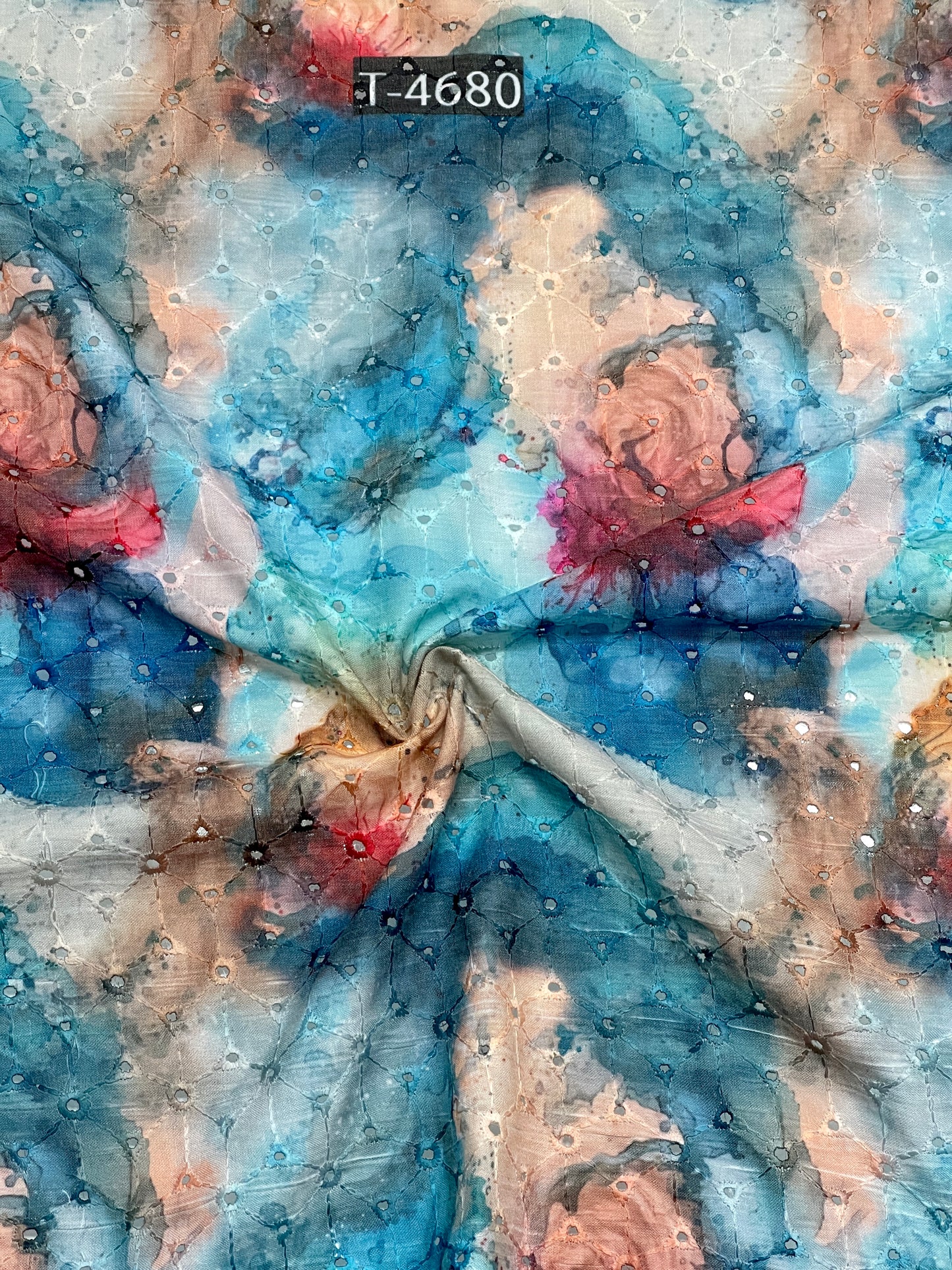 COTTON HAKOBA MARBLE PRINTS